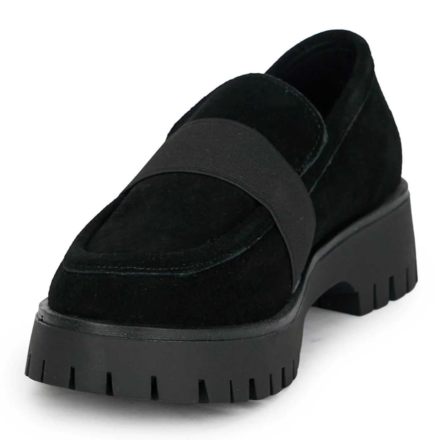 Pantofi casual dama din piele naturala neagra 19017 - Image 3