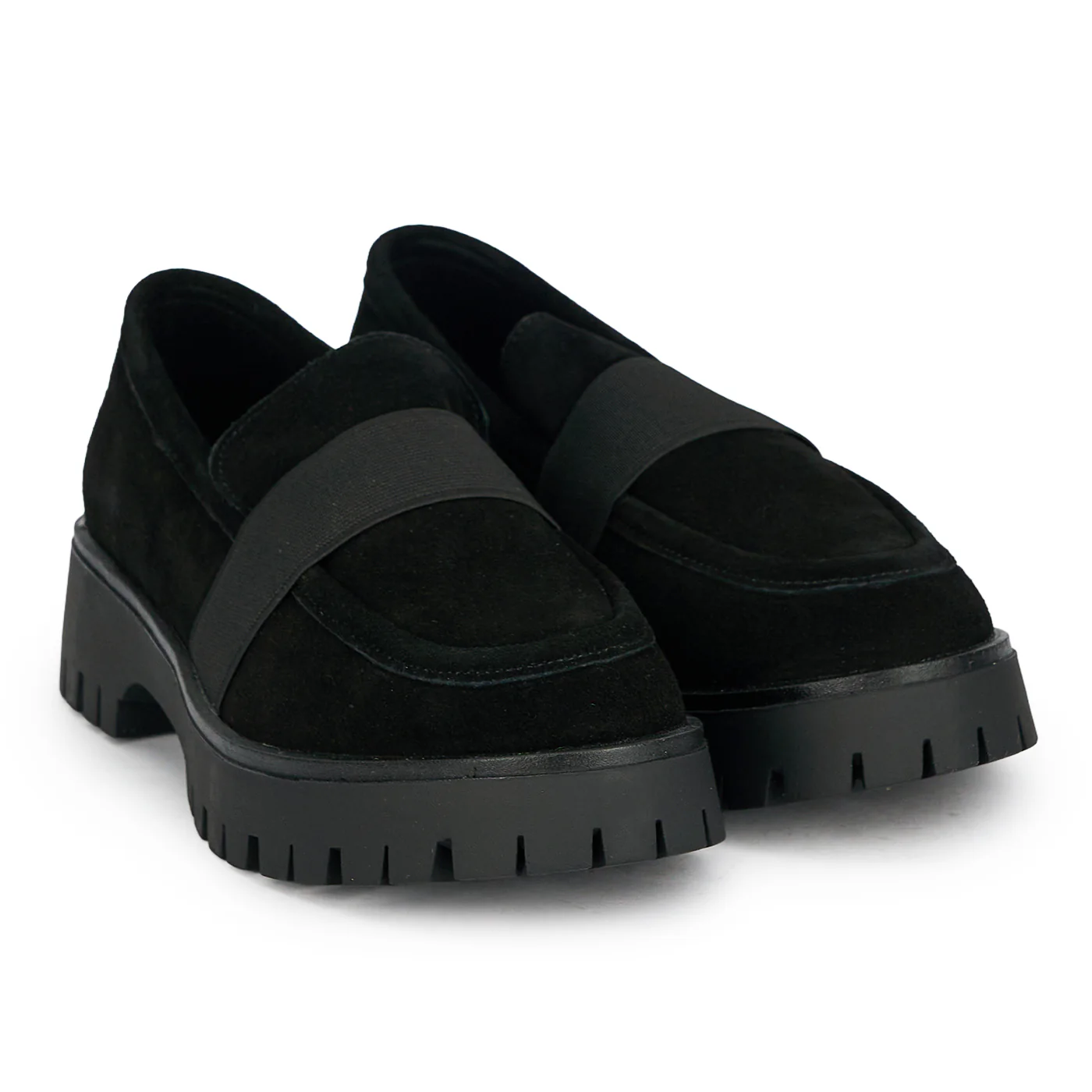 Pantofi casual dama din piele naturala neagra 19017 - Image 4