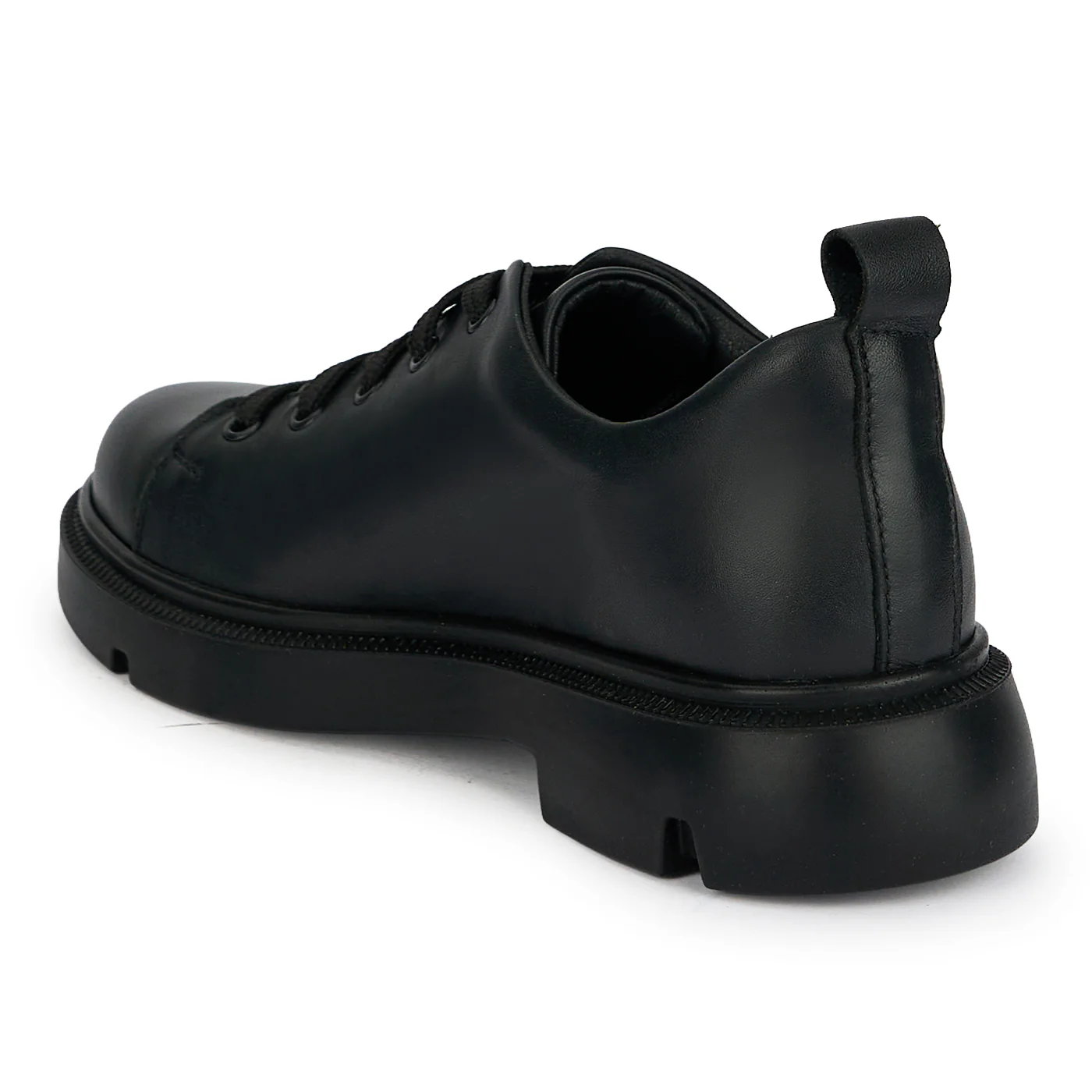 Pantofi casual dama din piele naturala neagra 19491 - Image 2
