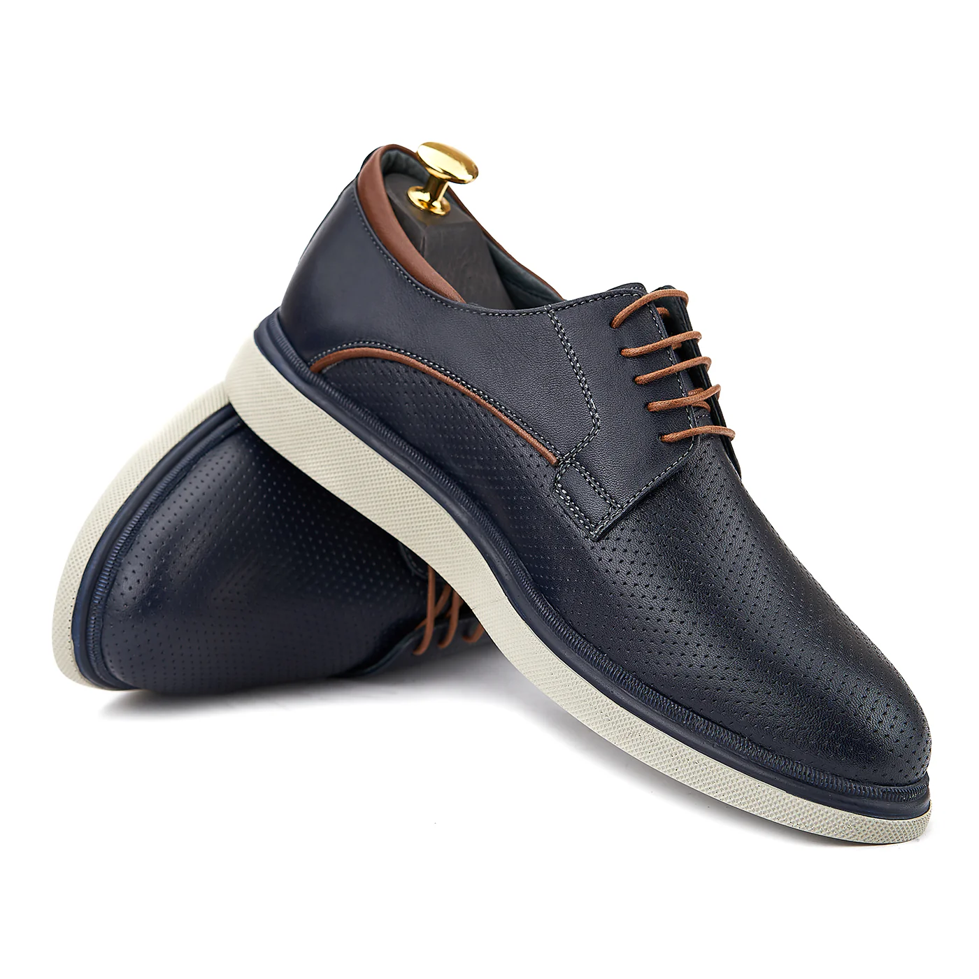 Pantofi Casual din Piele Naturala 084 - Image 4