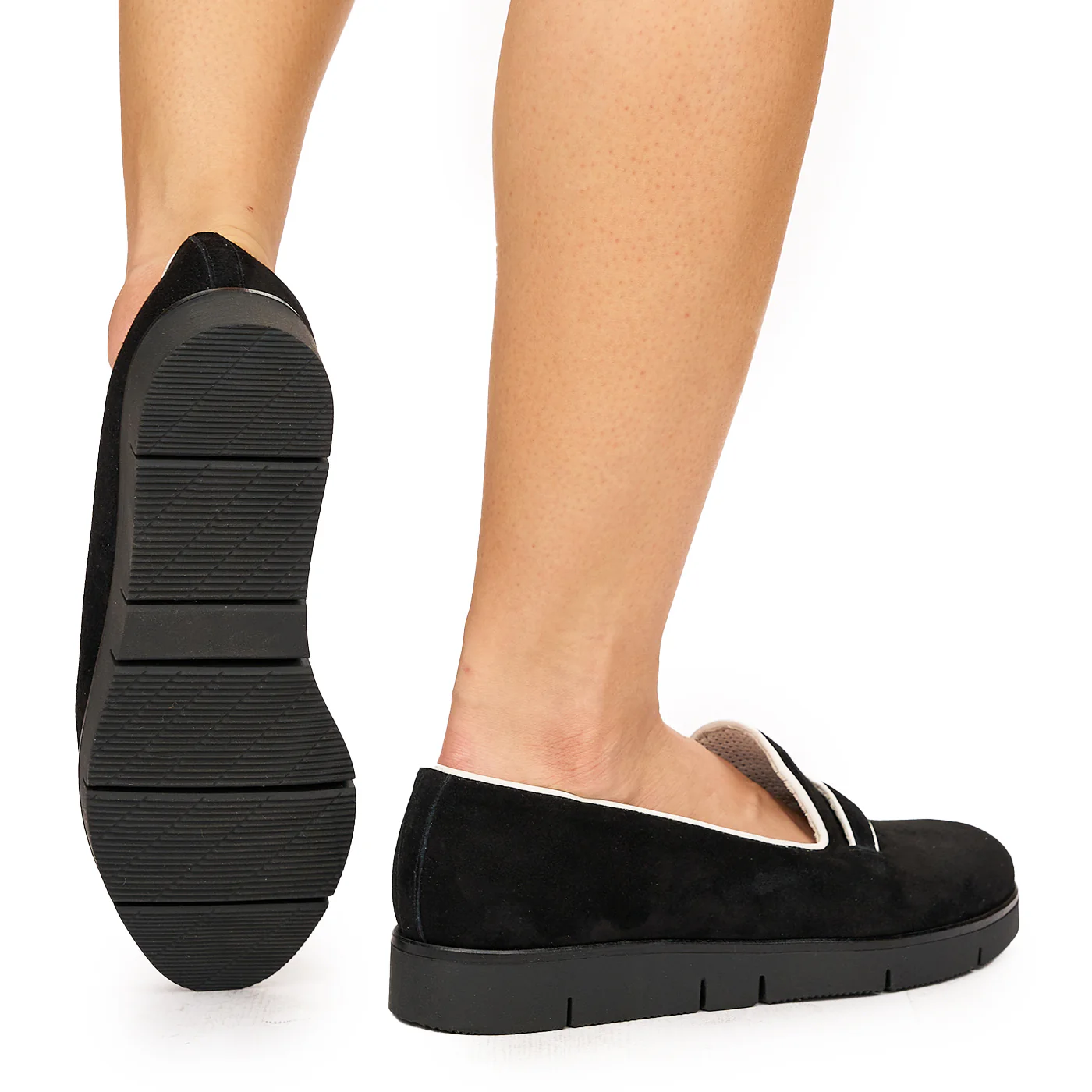 Pantofi casual din Piele Naturala fara siret 8068 - Image 4