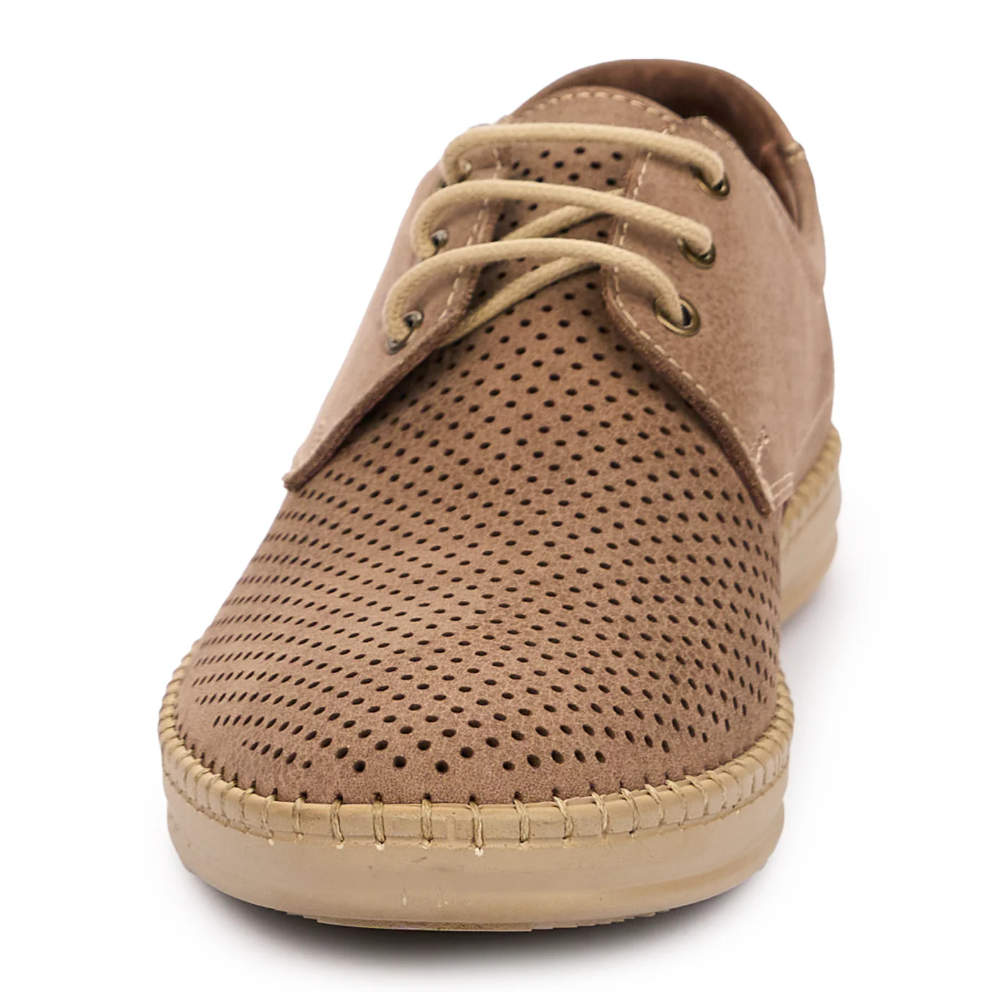 Pantofi Casual Gri Barbati din Piele Naturala 7308 - Image 4
