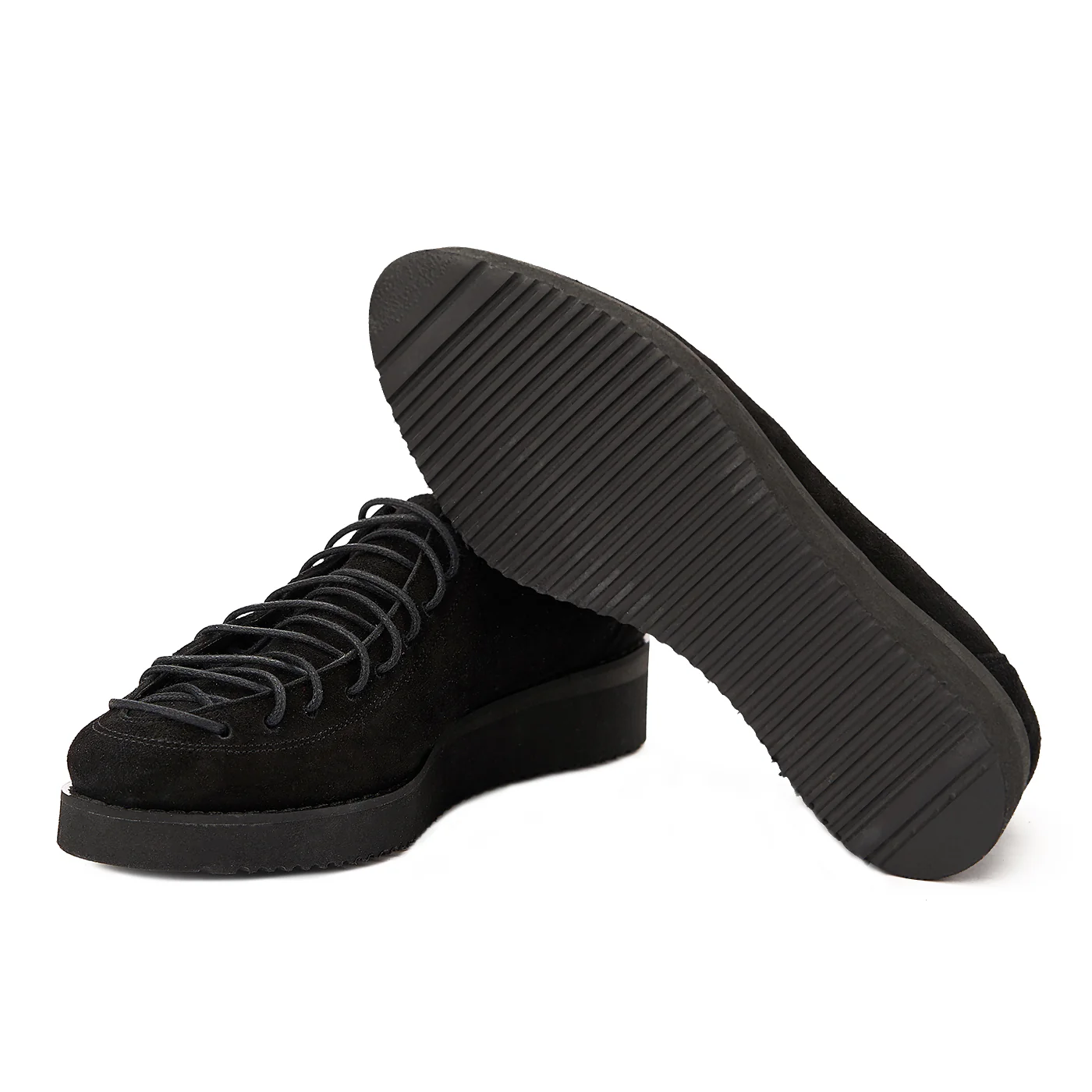 Pantofi Casual Piele Intoarsa Dama Negri 1384 - Image 3
