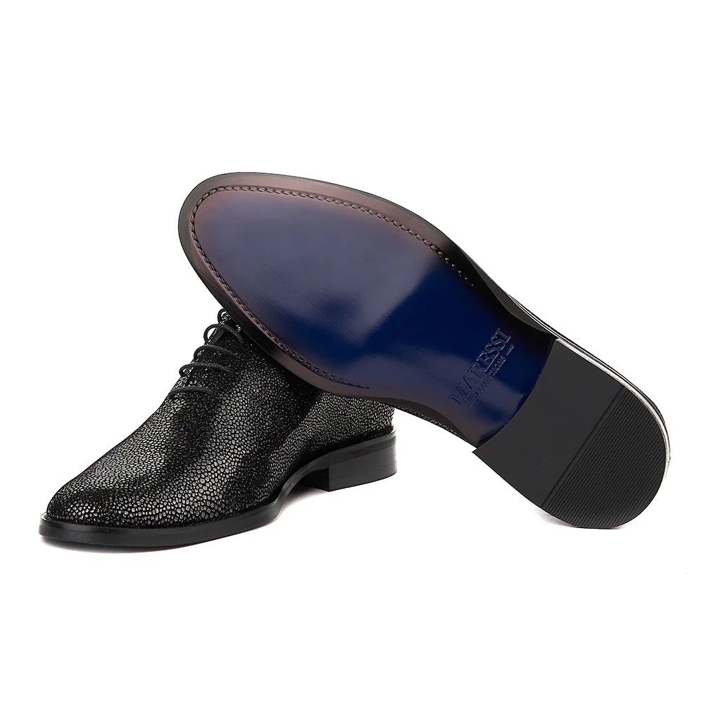 Pantofi Ceremonie Negru Pearl 842 - Image 3