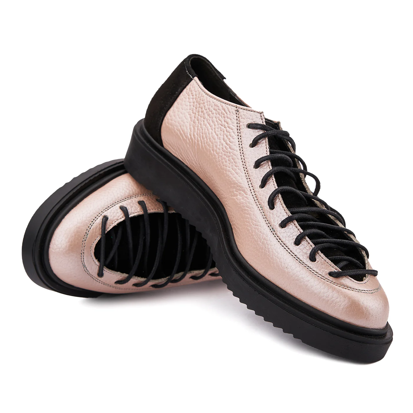 Pantofi dama casual din piele naturala bej 1404 - Image 5