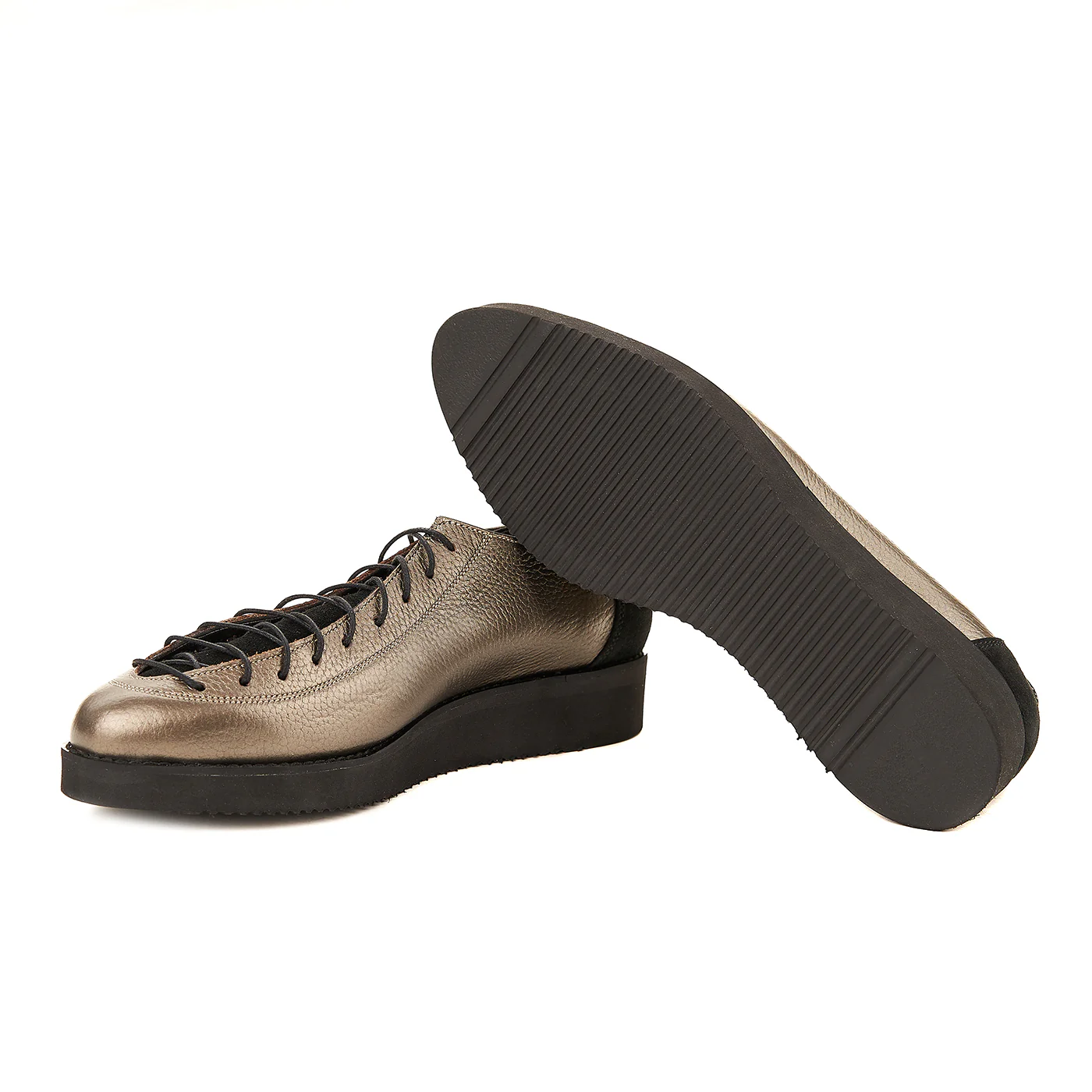 Pantofi dama casual din piele naturala bronz 1562 - Image 3