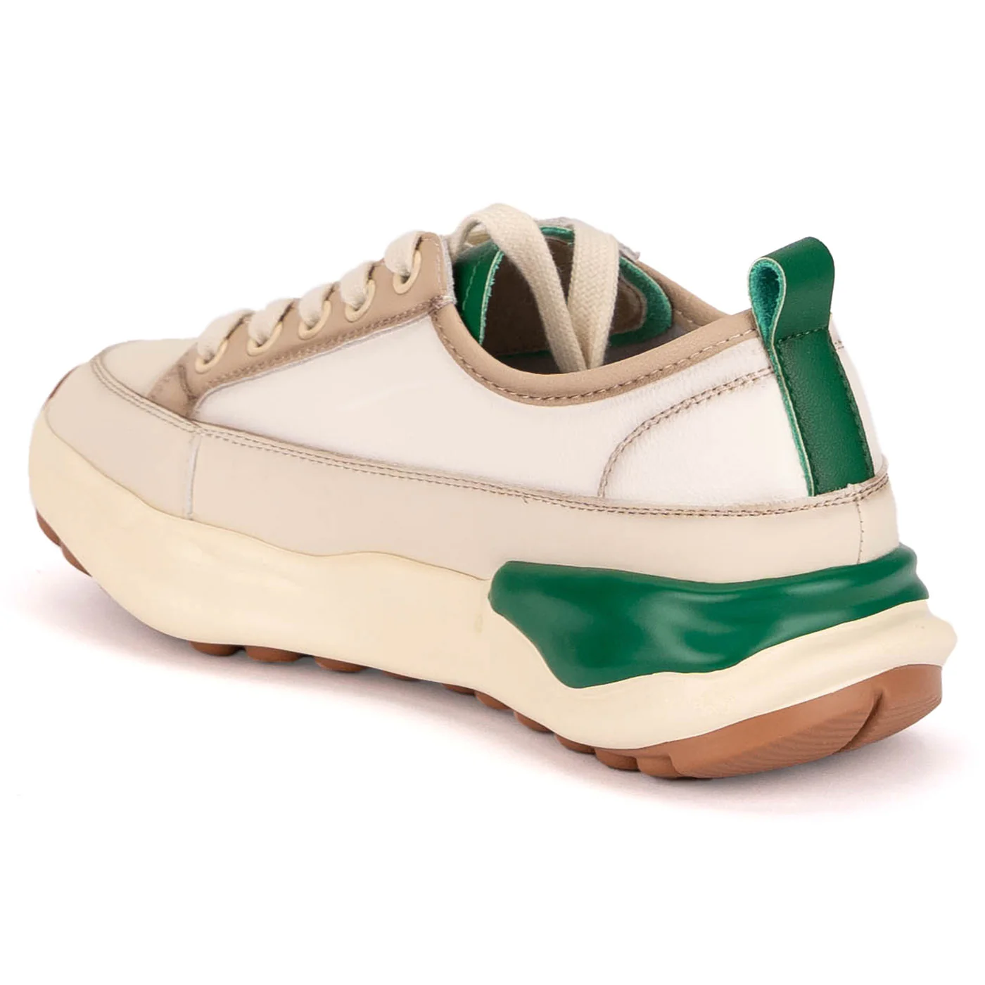 Pantofi dama casual din piele naturala multicolora 18782 - Image 2
