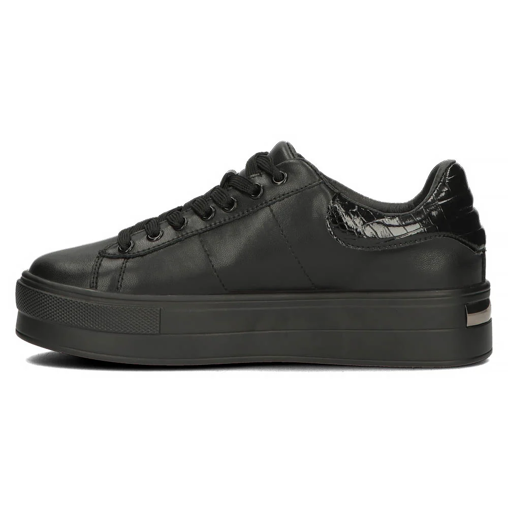 Pantofi dama casual din piele naturala neagra 13964 - Image 4
