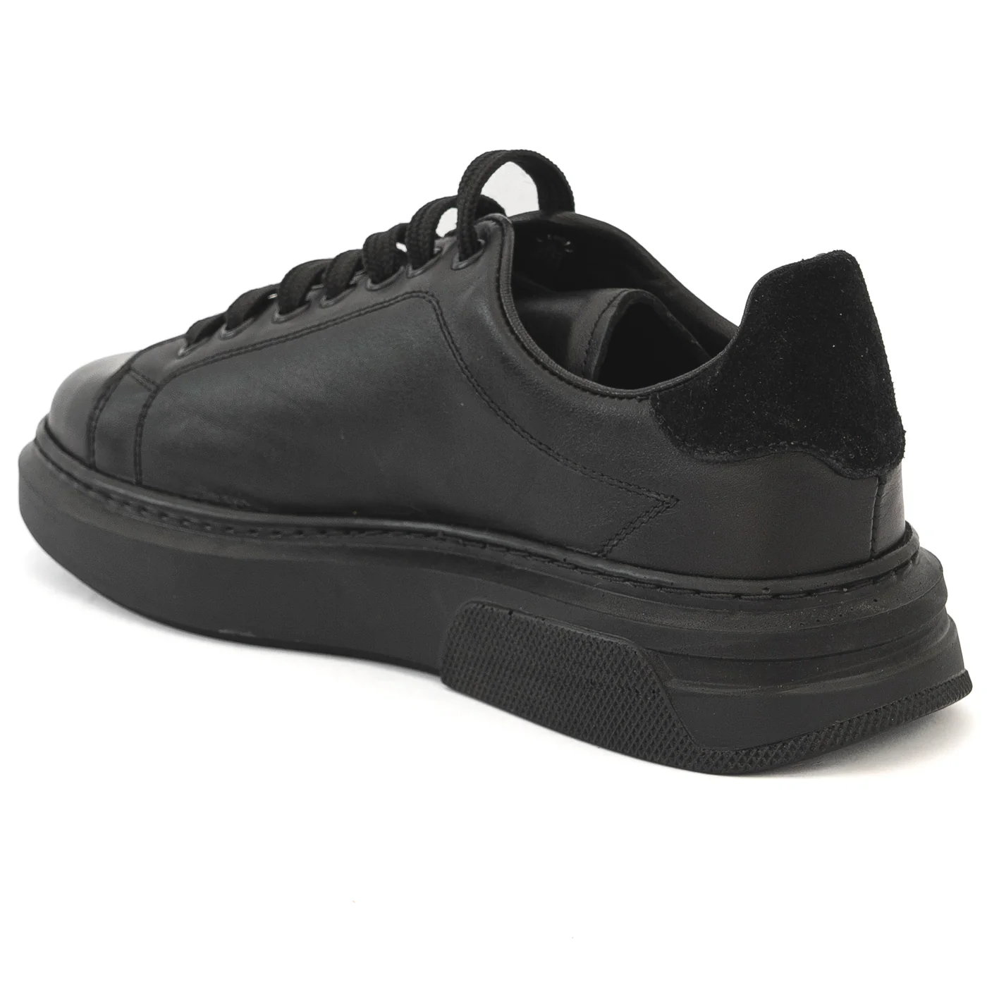 Pantofi dama casual din piele naturala neagra 14001 - Image 2