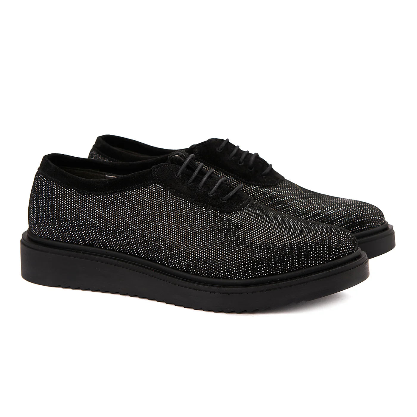 Pantofi dama casual din piele naturala neagra 1443 - Image 2