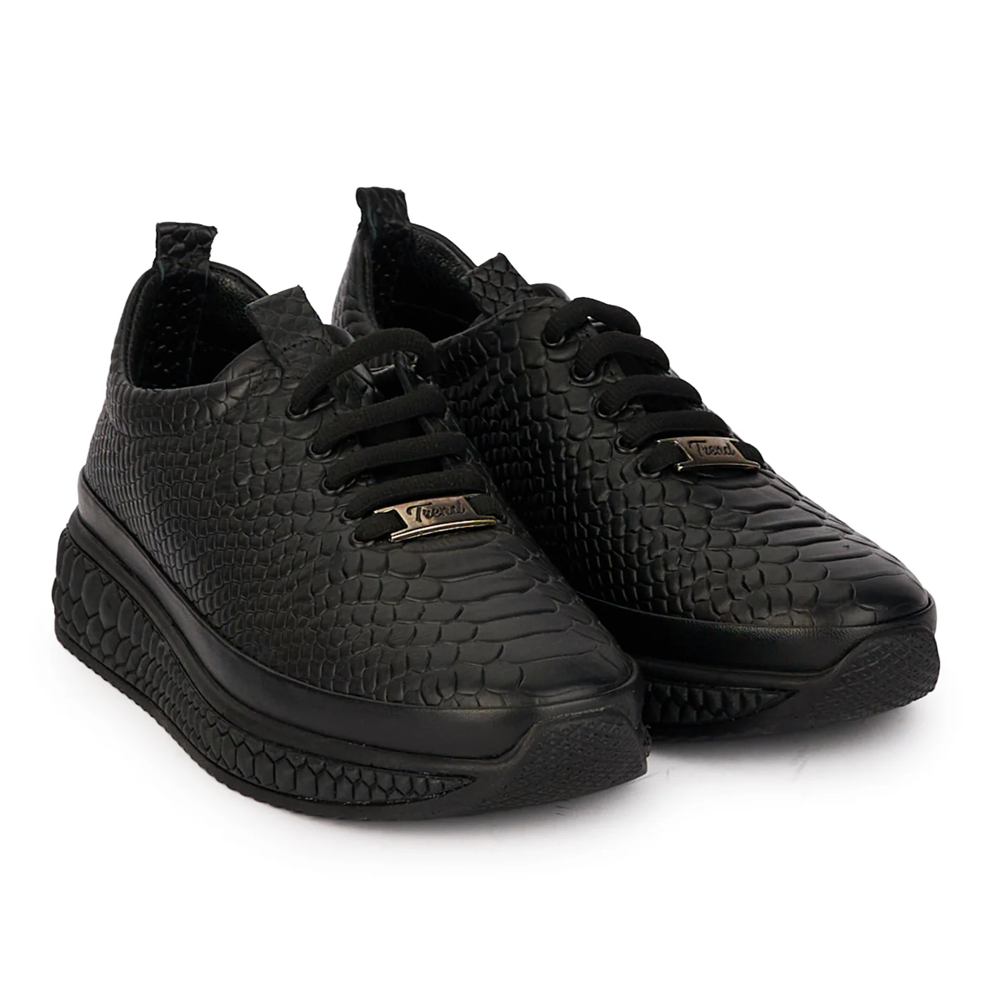 Pantofi dama casual din piele naturala neagra 18484 - Image 4