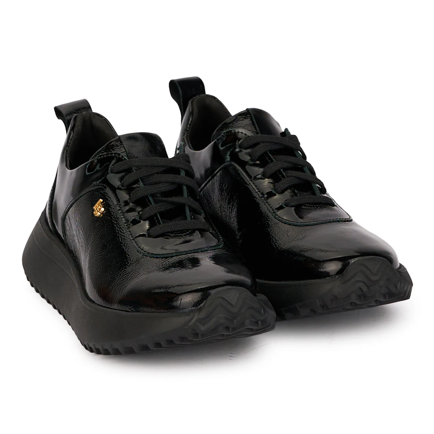 Pantofi dama casual din piele naturala neagra 18485 - Image 4