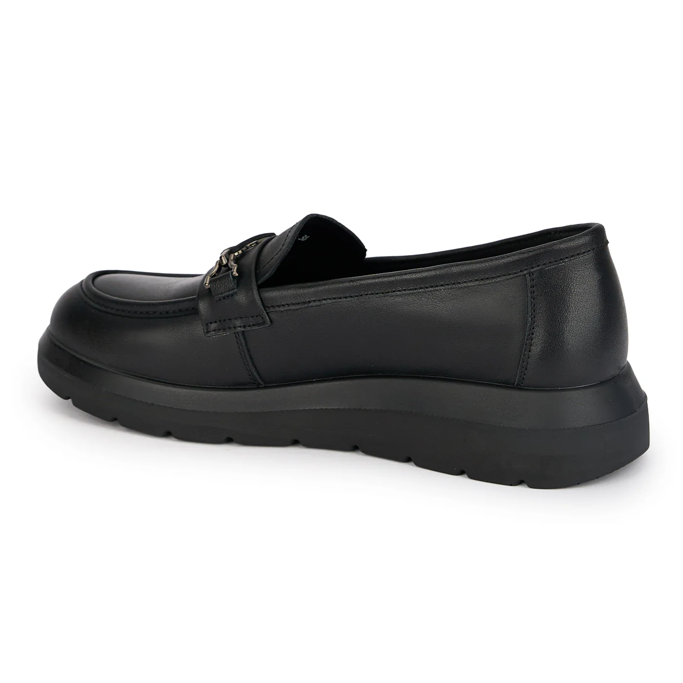 Pantofi dama casual din piele naturala neagra 18863 - Image 2