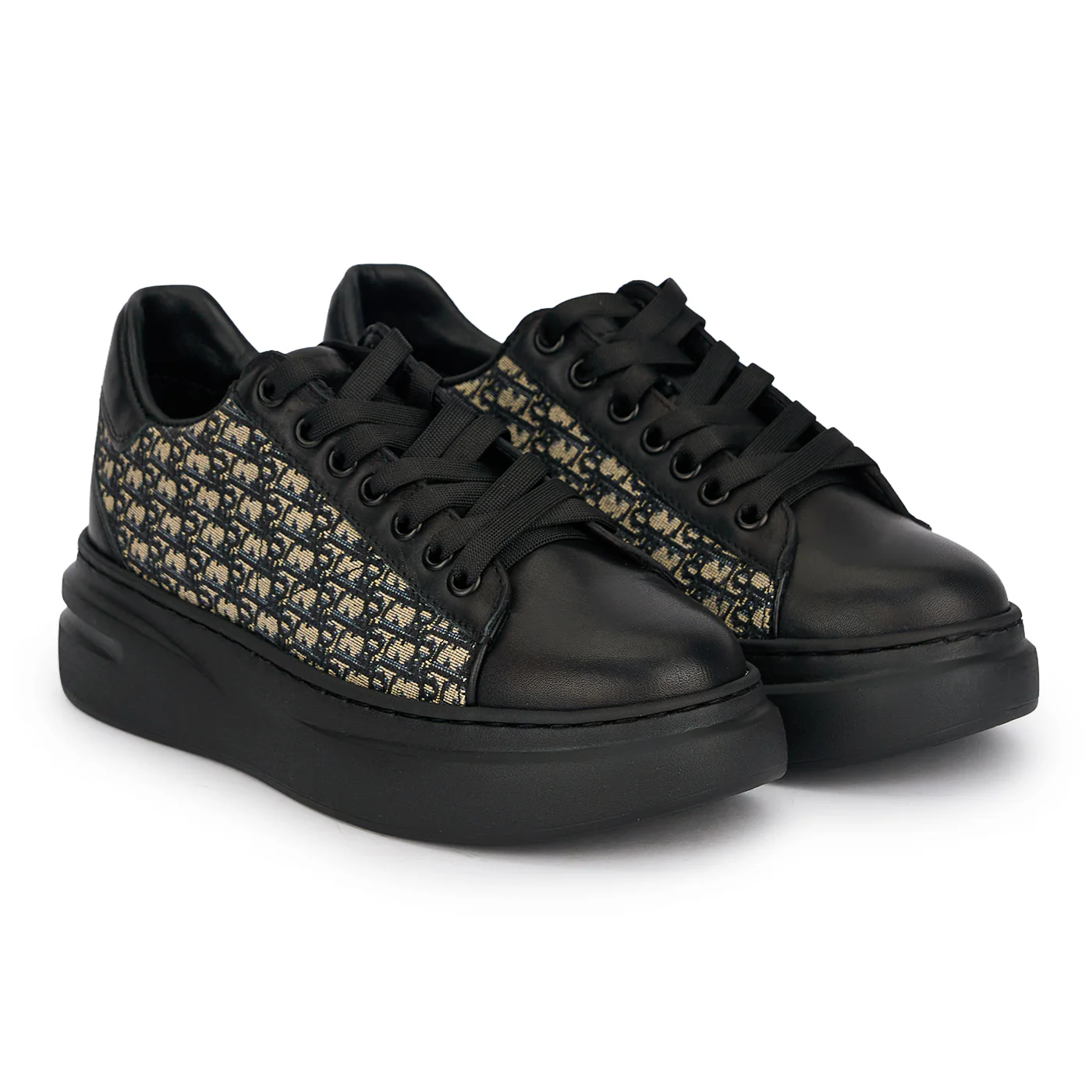 Pantofi dama casual din piele naturala neagra 18869 - Image 4