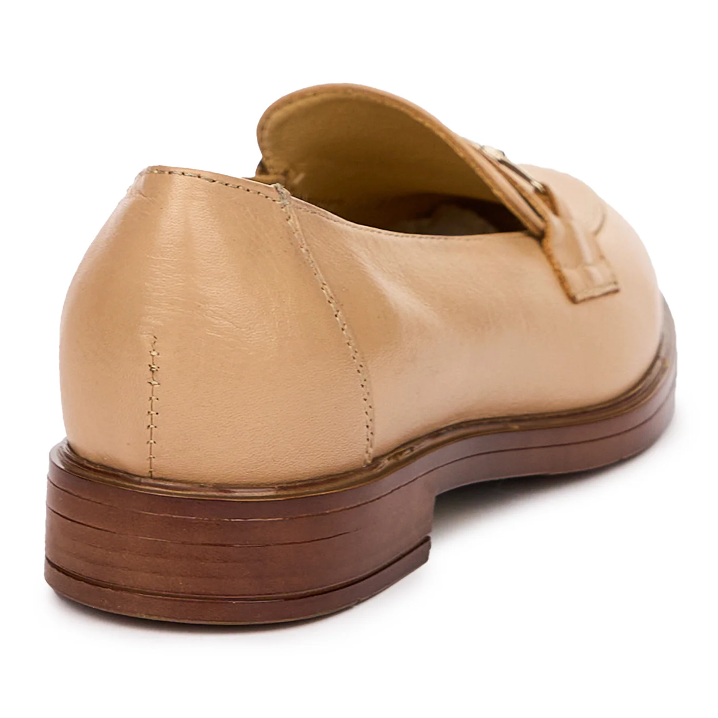 Pantofi Dama Casual Piele Bej, Toc 2.5 Cm 10122 - Image 2