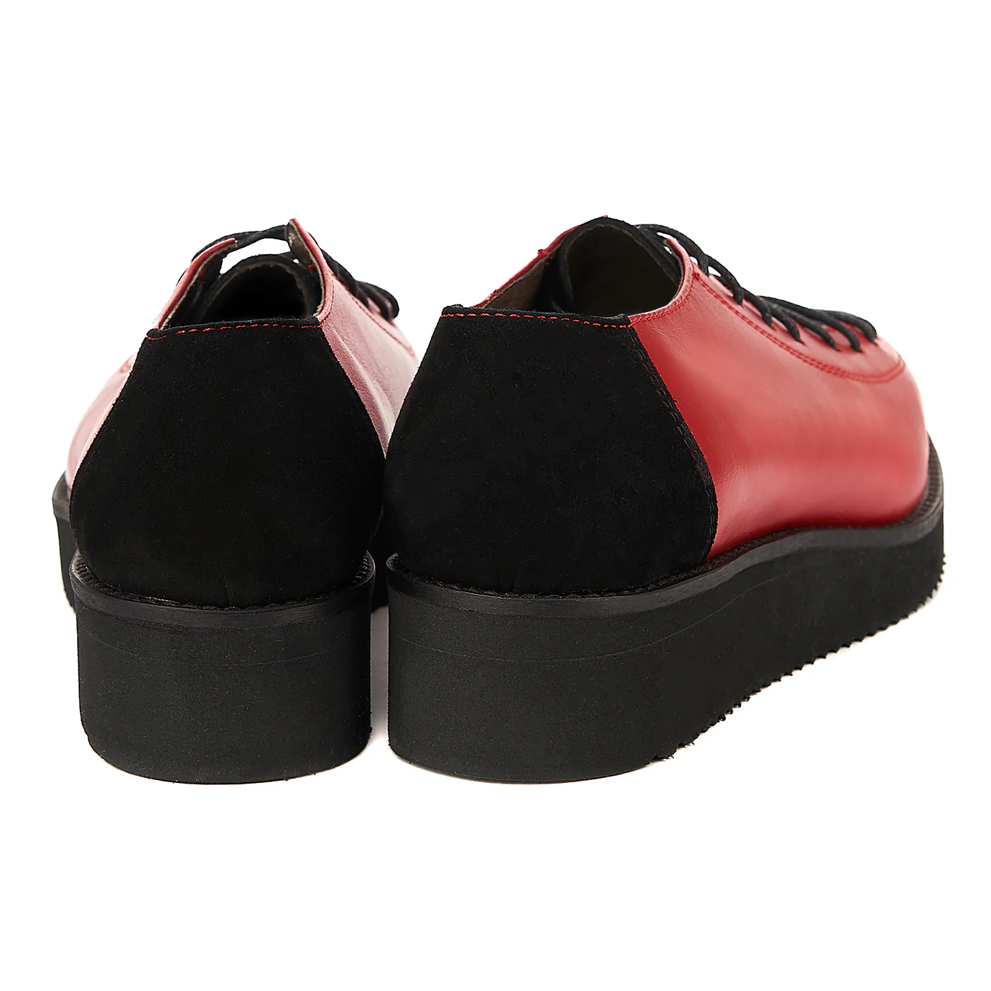 Pantofi dama casual rosii piele naturala 1256 - Image 2
