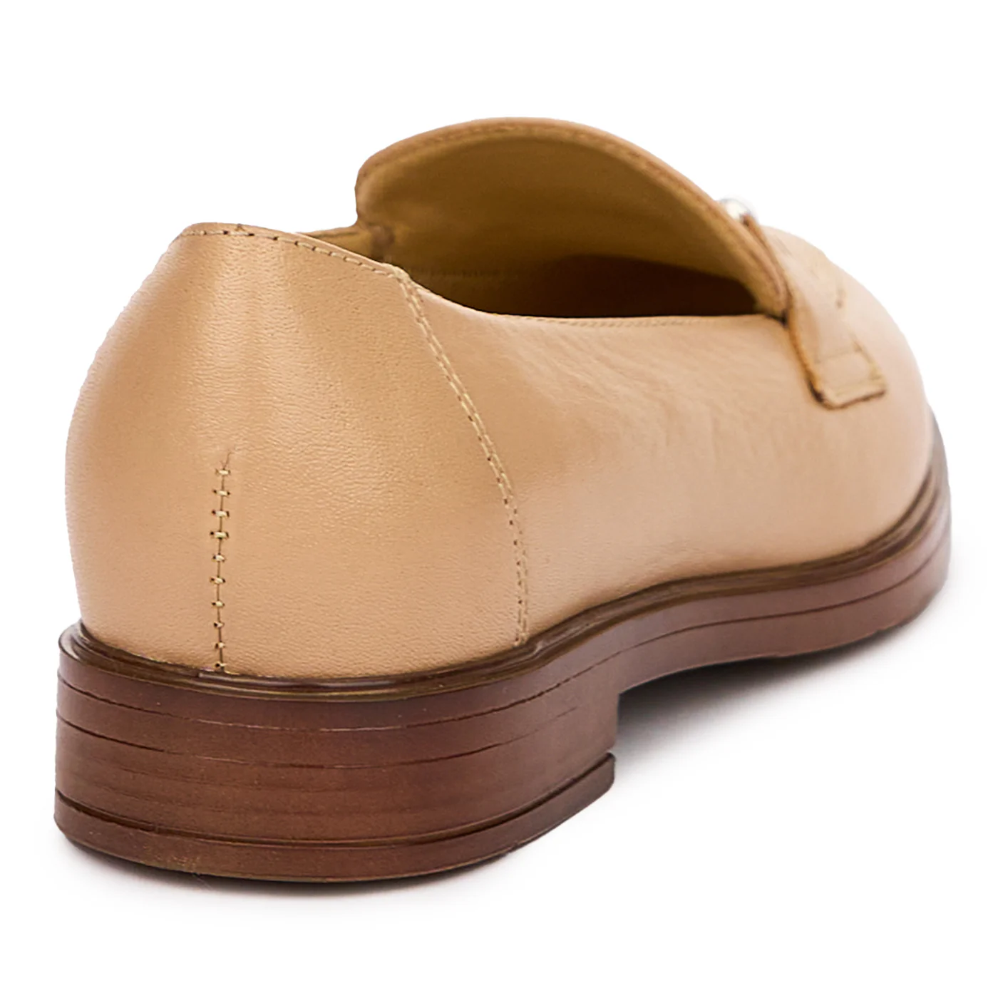Pantofi Dama Crem din Piele Naturala, Toc 2.5 Cm, Eleganti 10117 - Image 2
