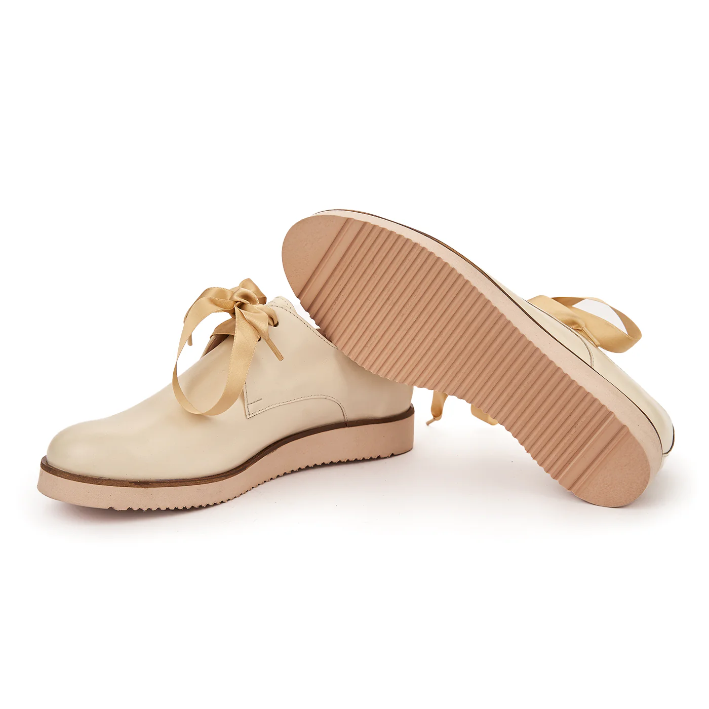 Pantofi dama cu siret din Piele Naturala 8062 - Image 3