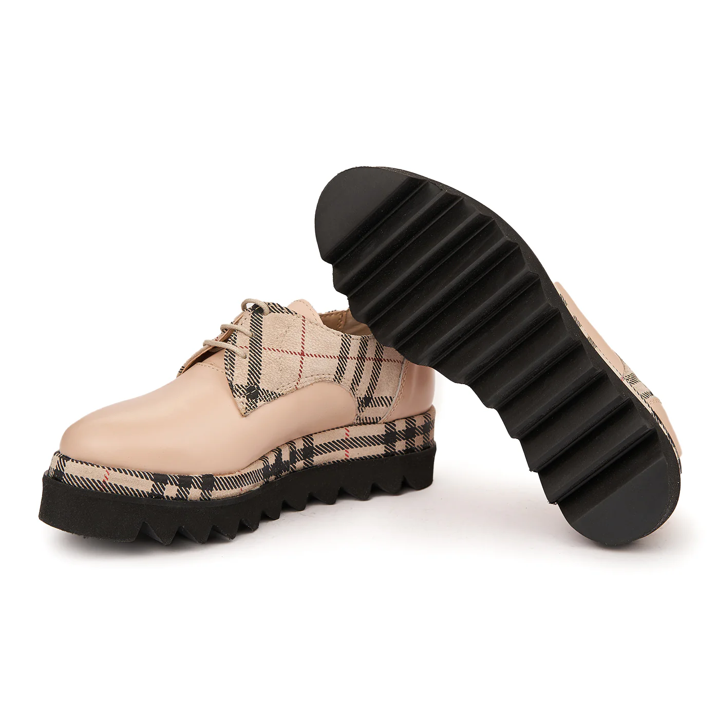 Pantofi Dama din Piele Fara Toc Casual 8000 - Image 3