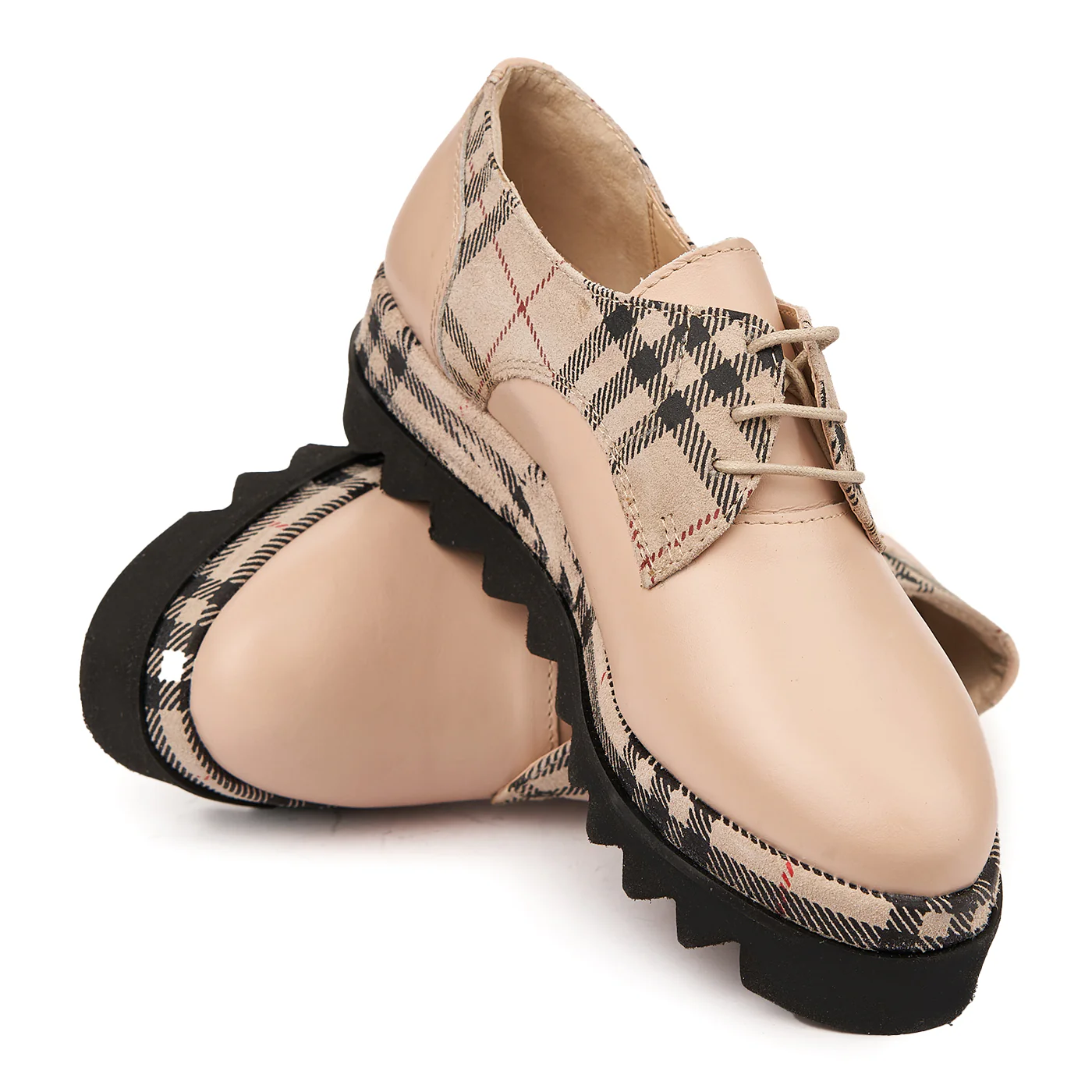 Pantofi Dama din Piele Fara Toc Casual 8000 - Image 4