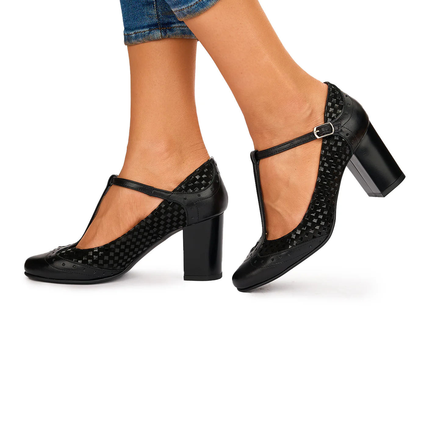 Pantofi dama din piele naturala 10372 - Image 3