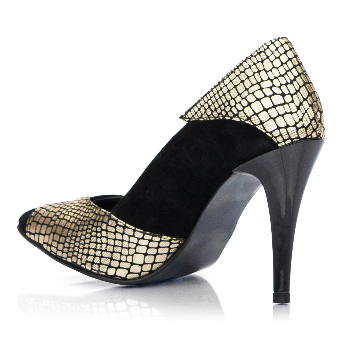 Pantofi dama din piele naturala 9706 - Image 3