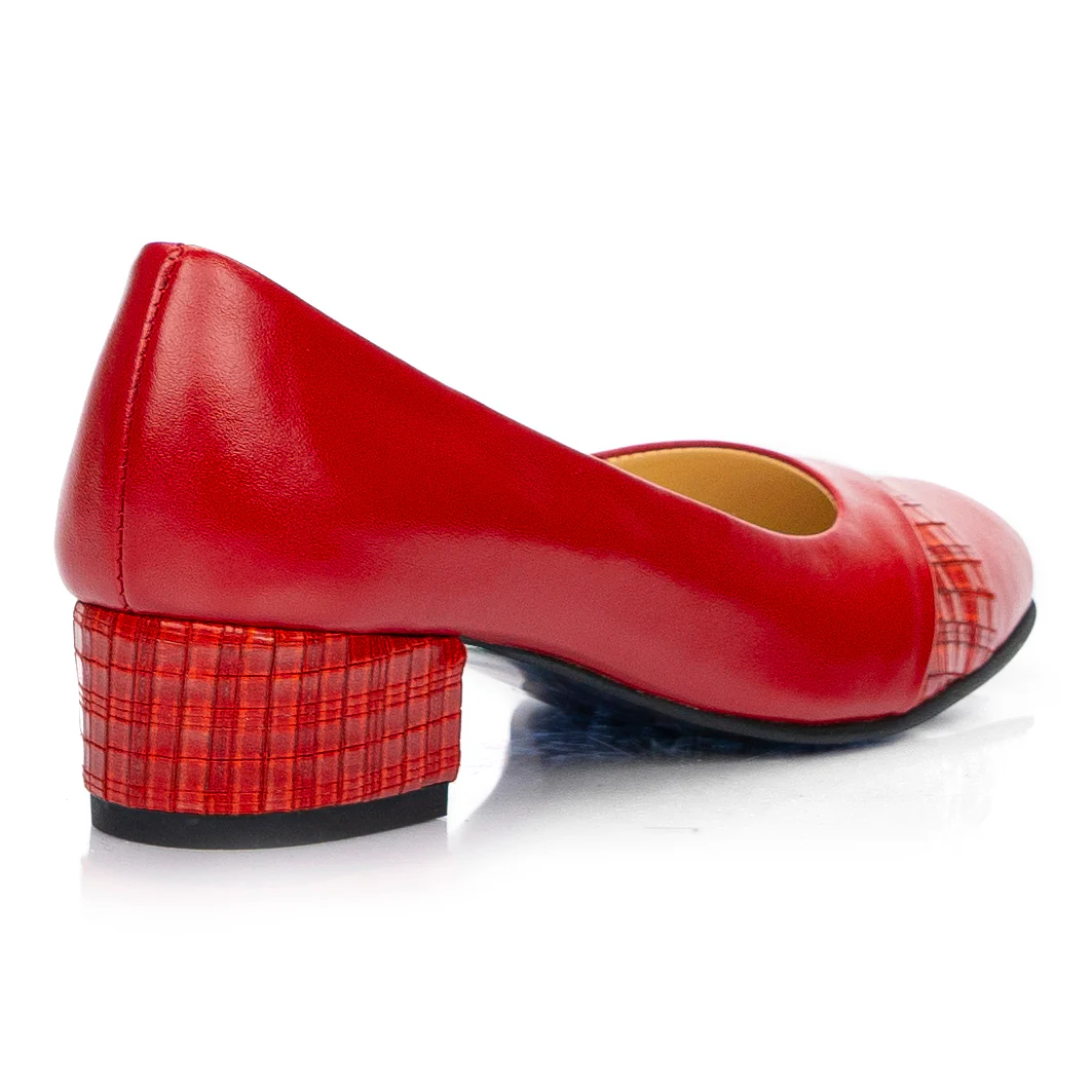 Pantofi dama din piele naturala 9718 - Image 2