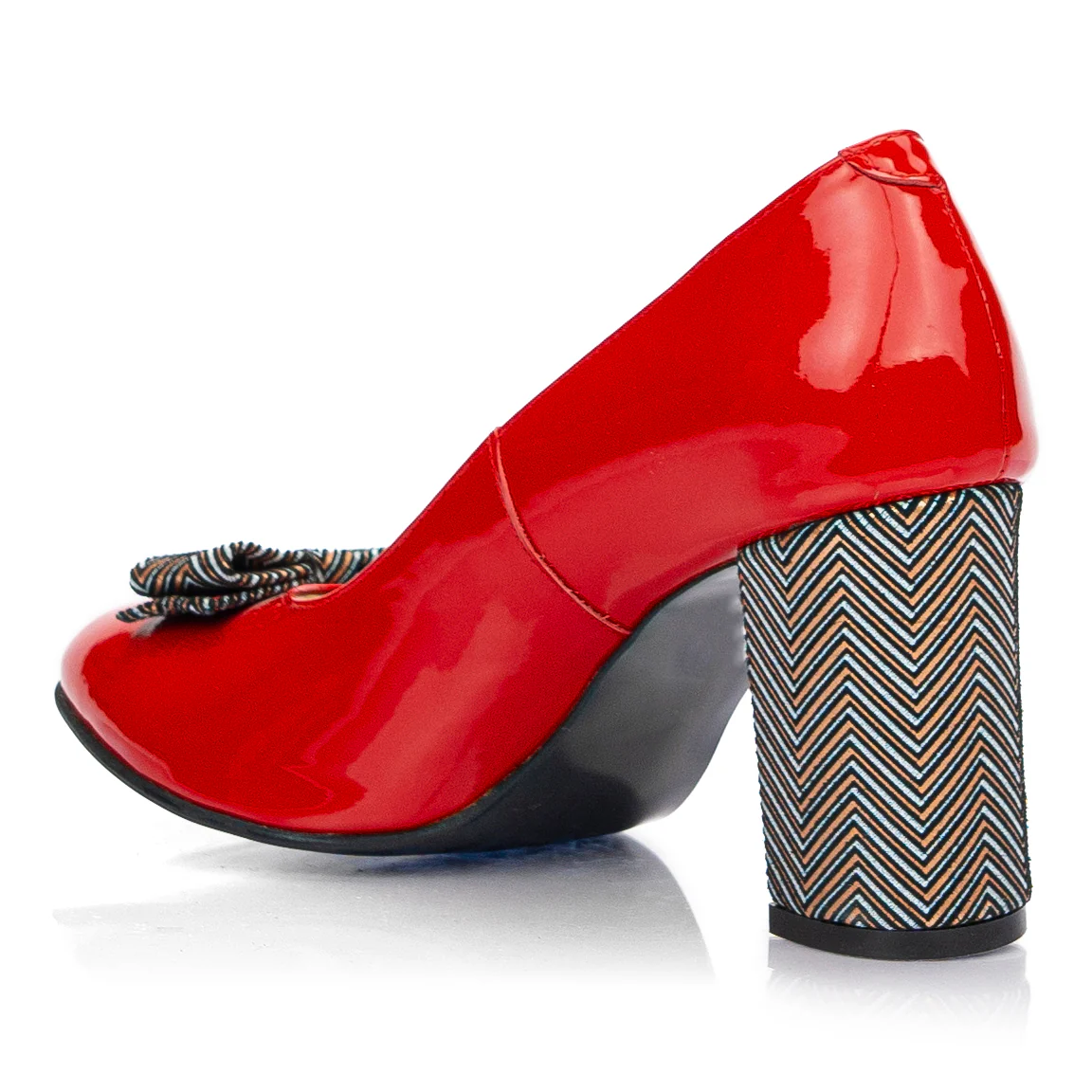 Pantofi dama din piele naturala 9720 - Image 3
