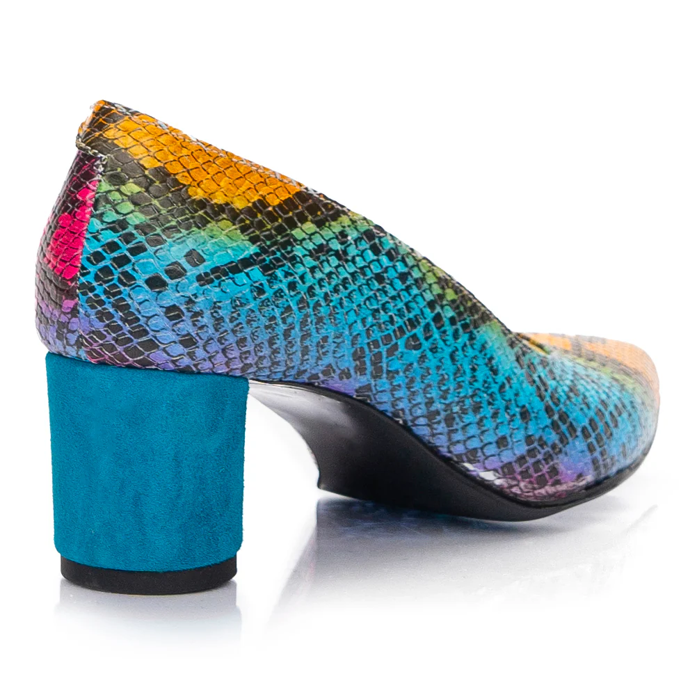 Pantofi dama din piele naturala 9728 - Image 2