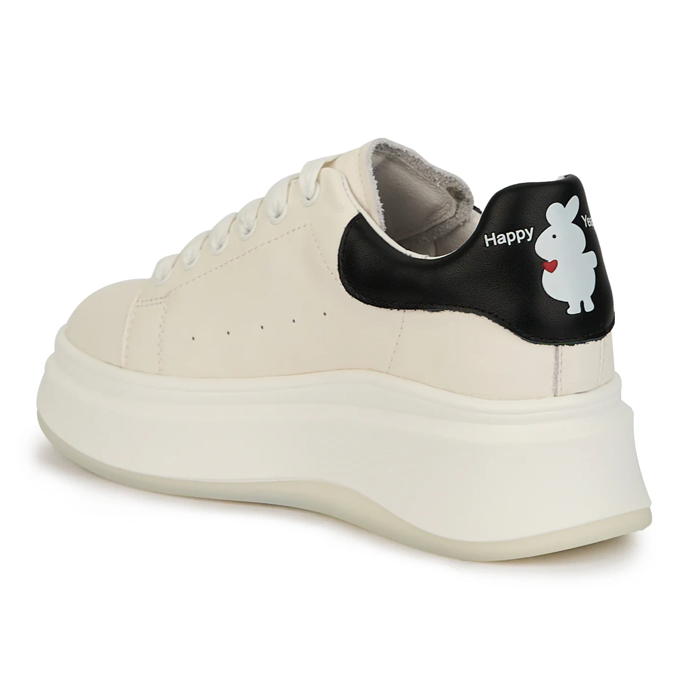 Pantofi dama din piele naturala alba 14936 - Image 2