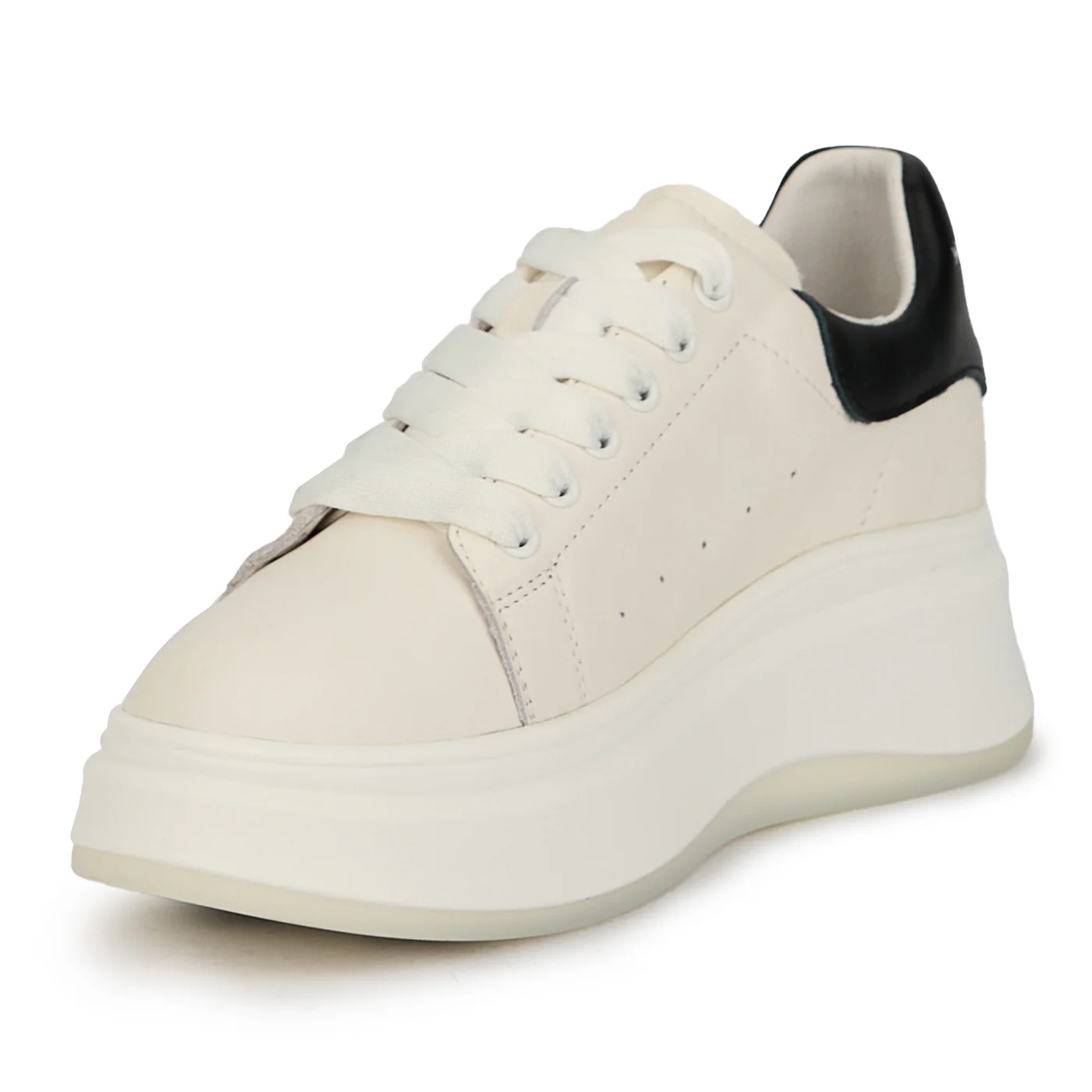 Pantofi dama din piele naturala alba 14936 - Image 3
