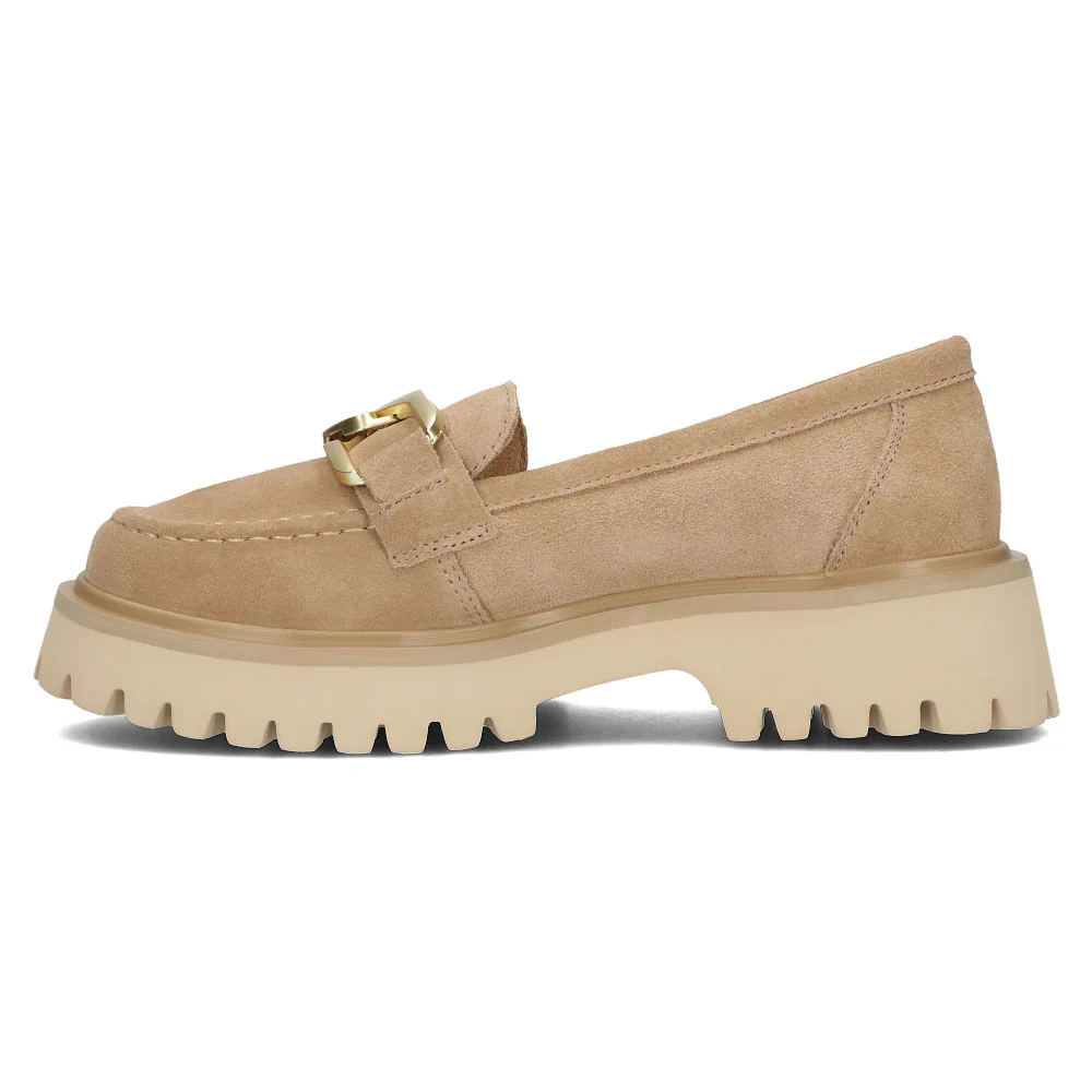 Pantofi dama din piele naturala bej 13637 - Image 3