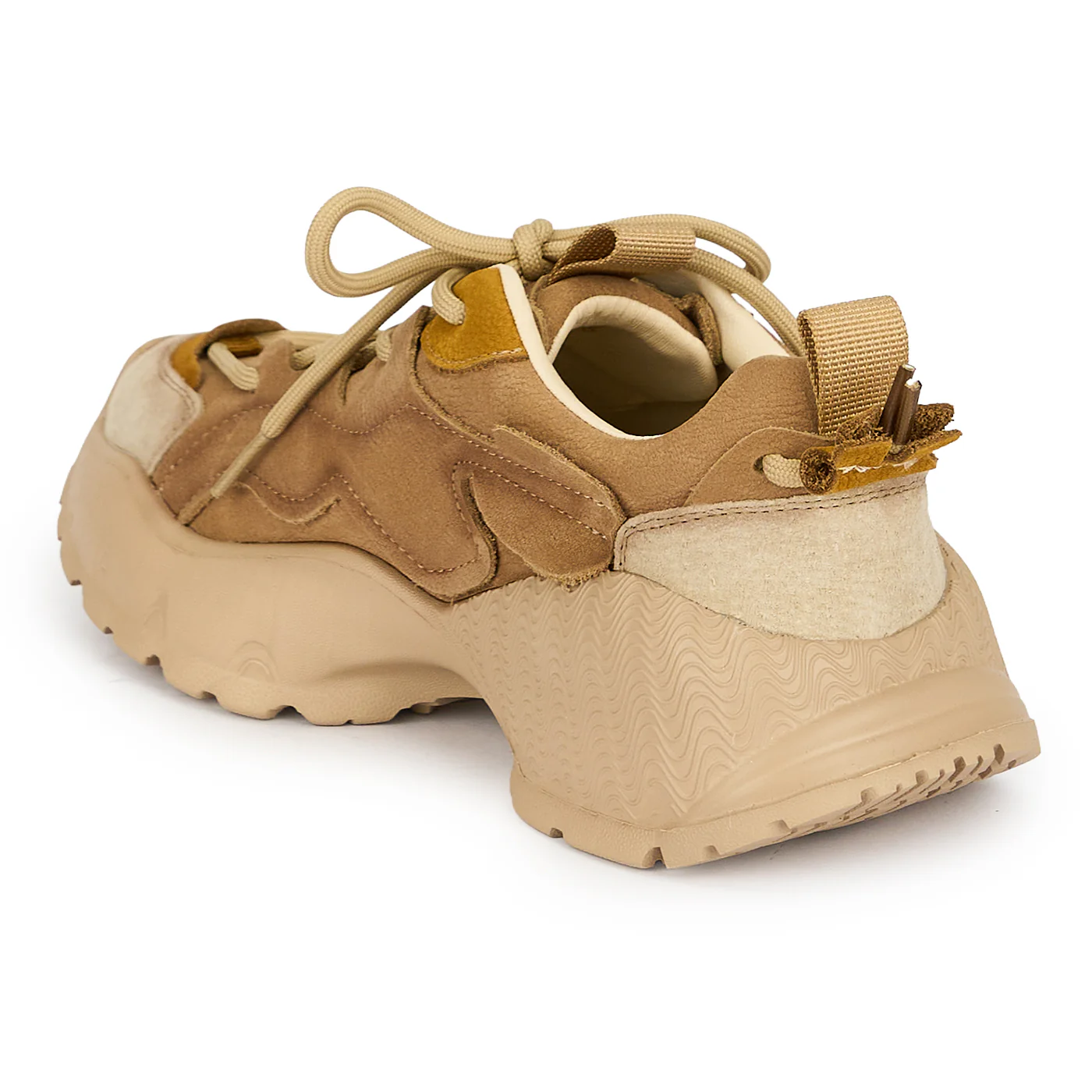 Pantofi dama din piele naturala bej 19254 - Image 2