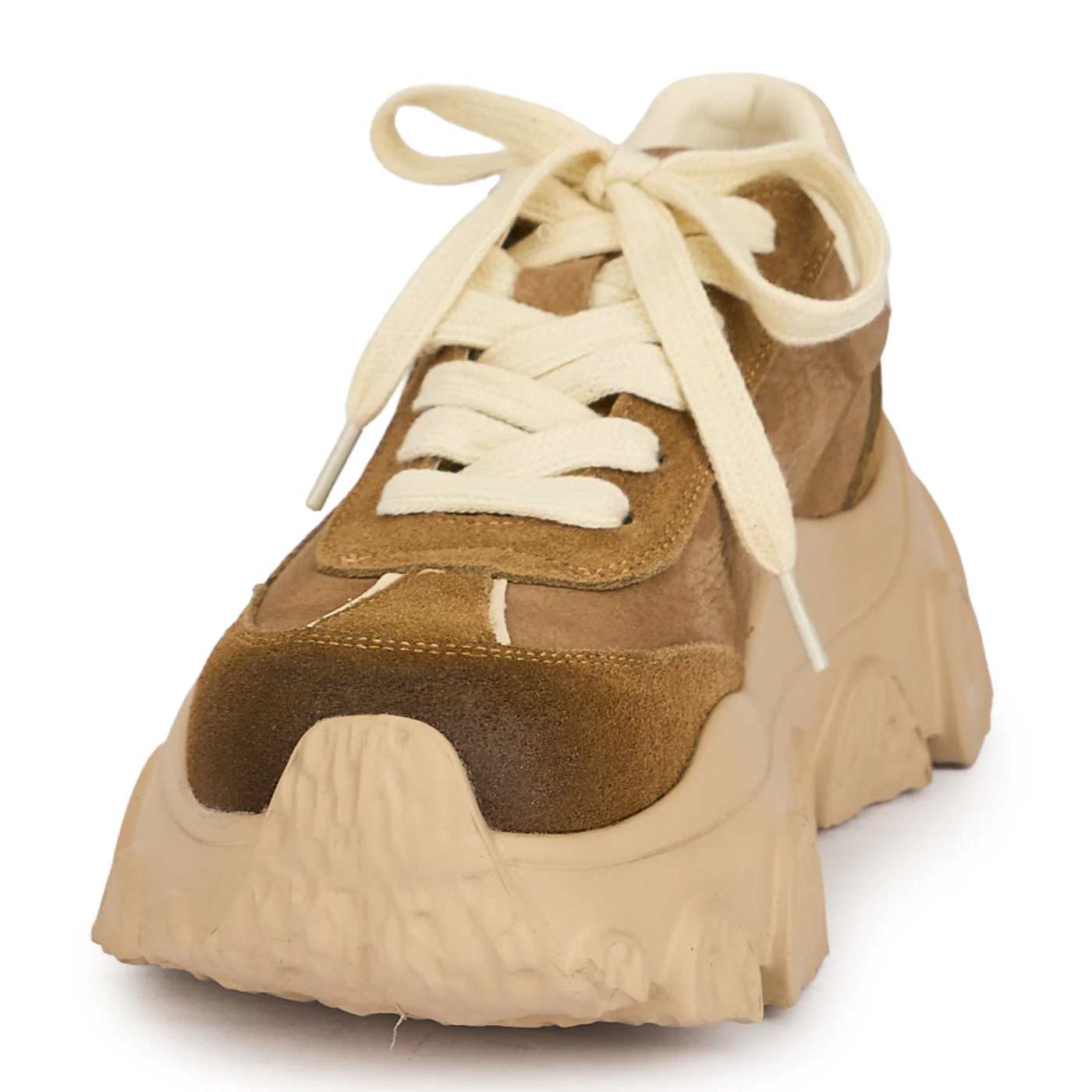 Pantofi dama din piele naturala bej 19537 - Image 3