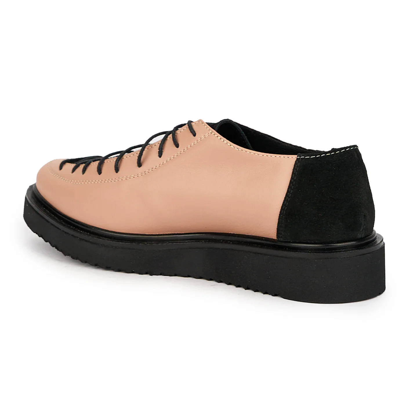 Pantofi dama din piele naturala bej-nude 16063 - Image 2