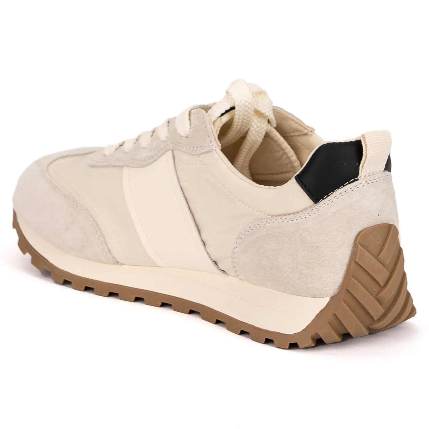 Pantofi dama din piele naturala crem 18803 - Image 2