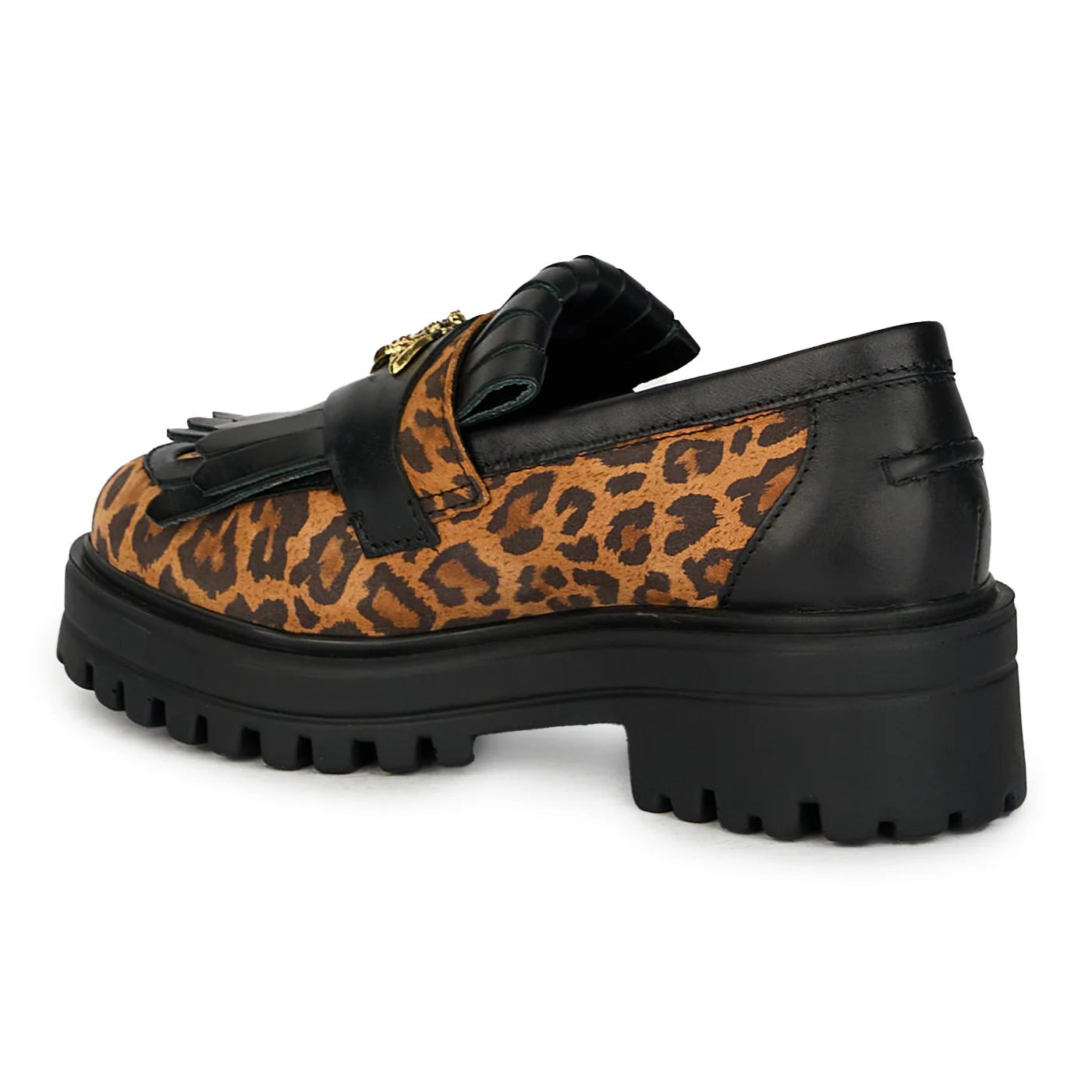 Pantofi dama din piele naturala cu accesoriu 17596 - Image 2