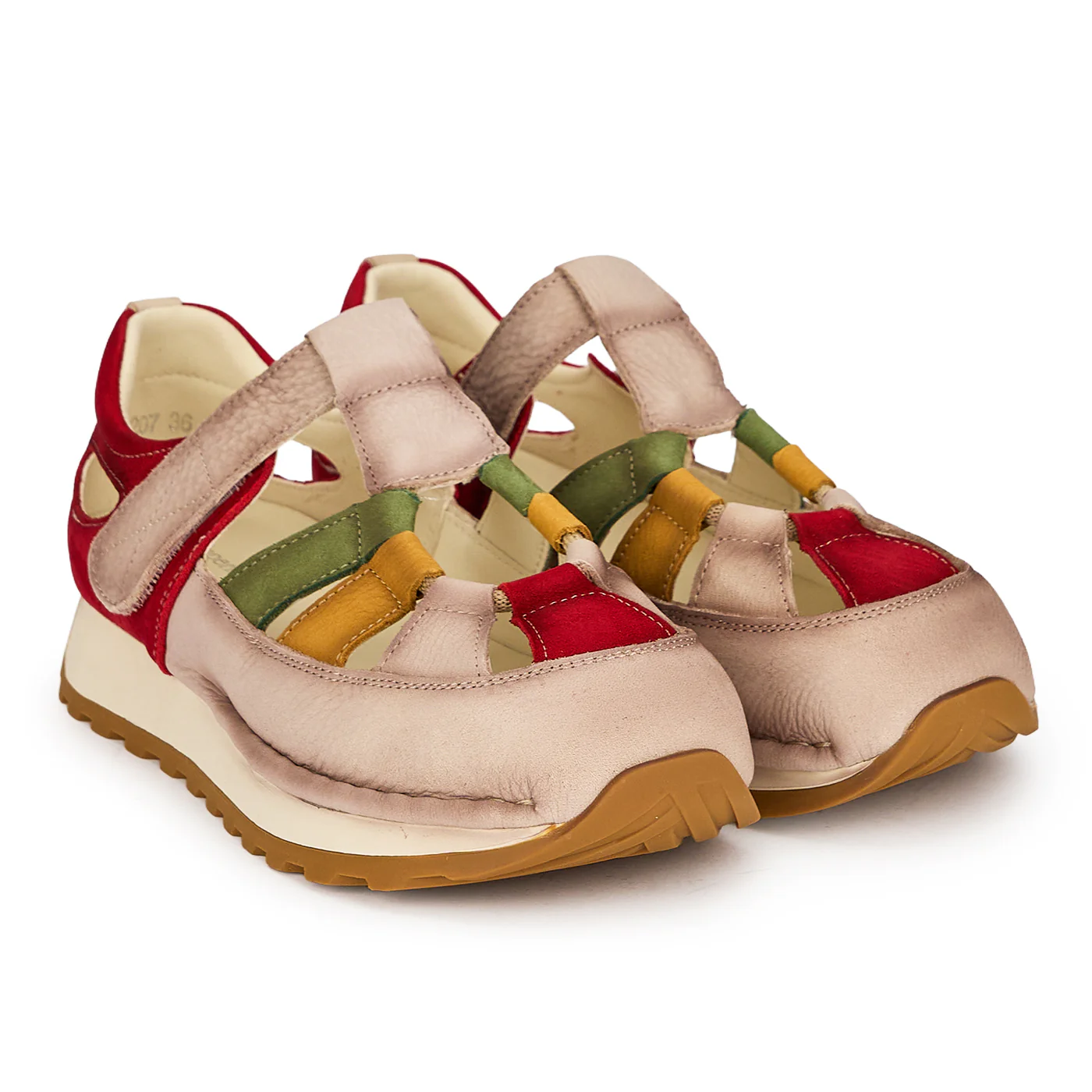 Pantofi dama din piele naturala decupata 19340 - Image 4