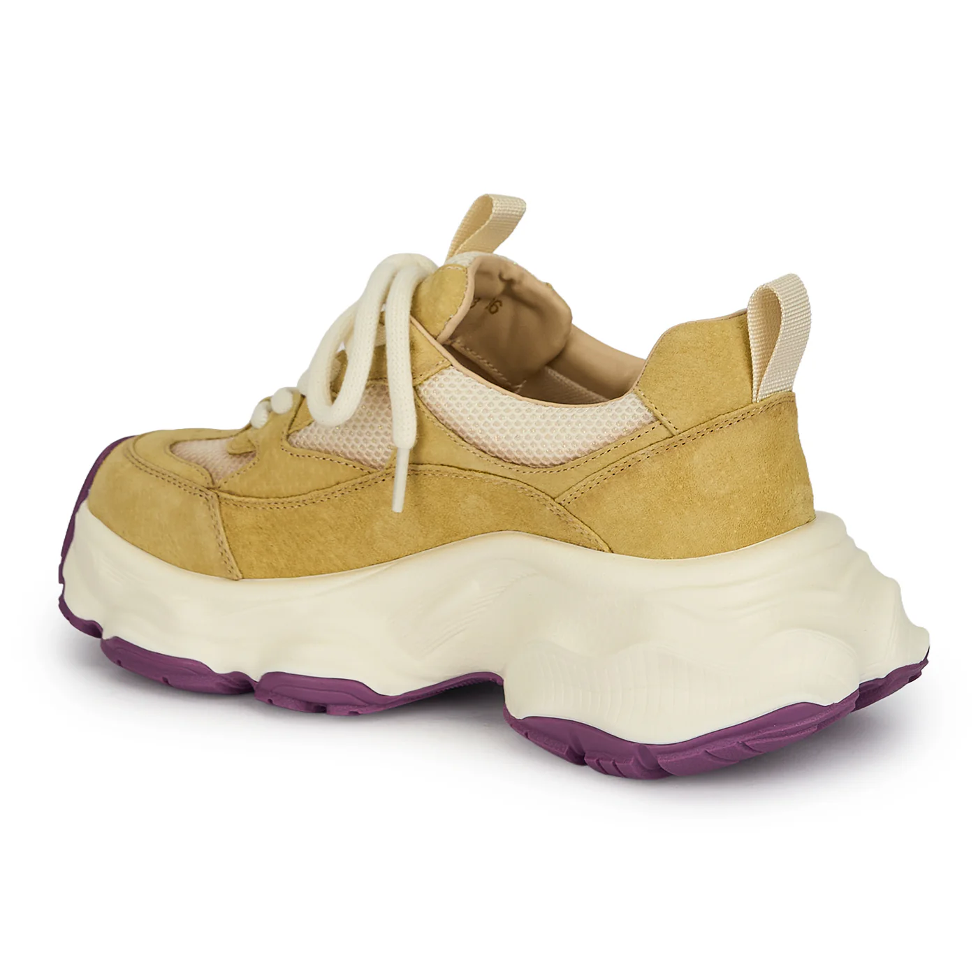 Pantofi dama din piele naturala galbena 19325 - Image 2