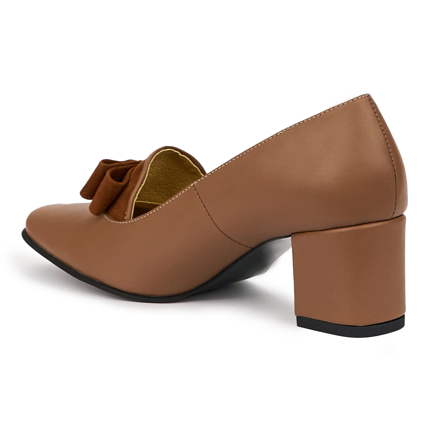 Pantofi dama din piele naturala maro 14058 - Image 2