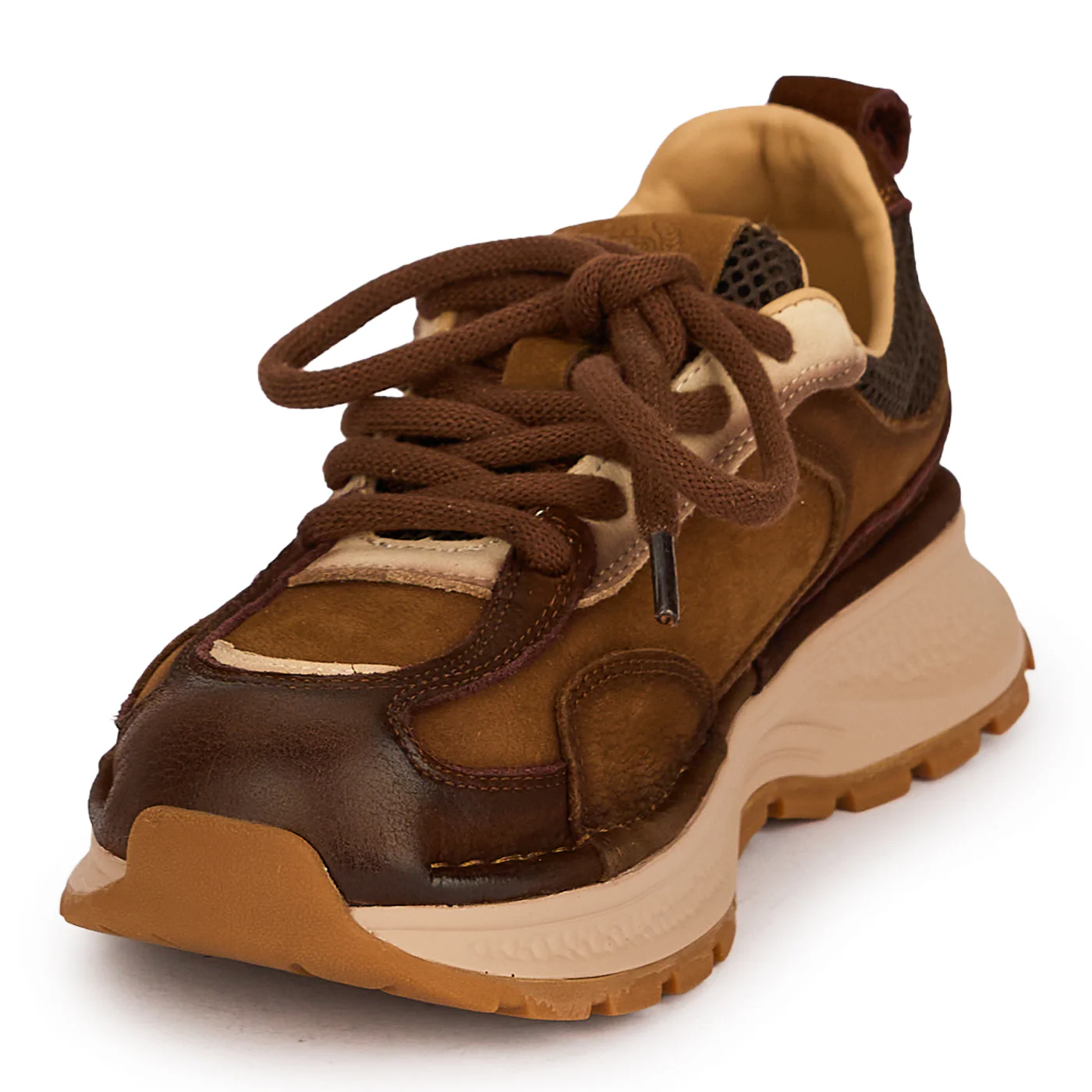 Pantofi dama din piele naturala maro 19544 - Image 3