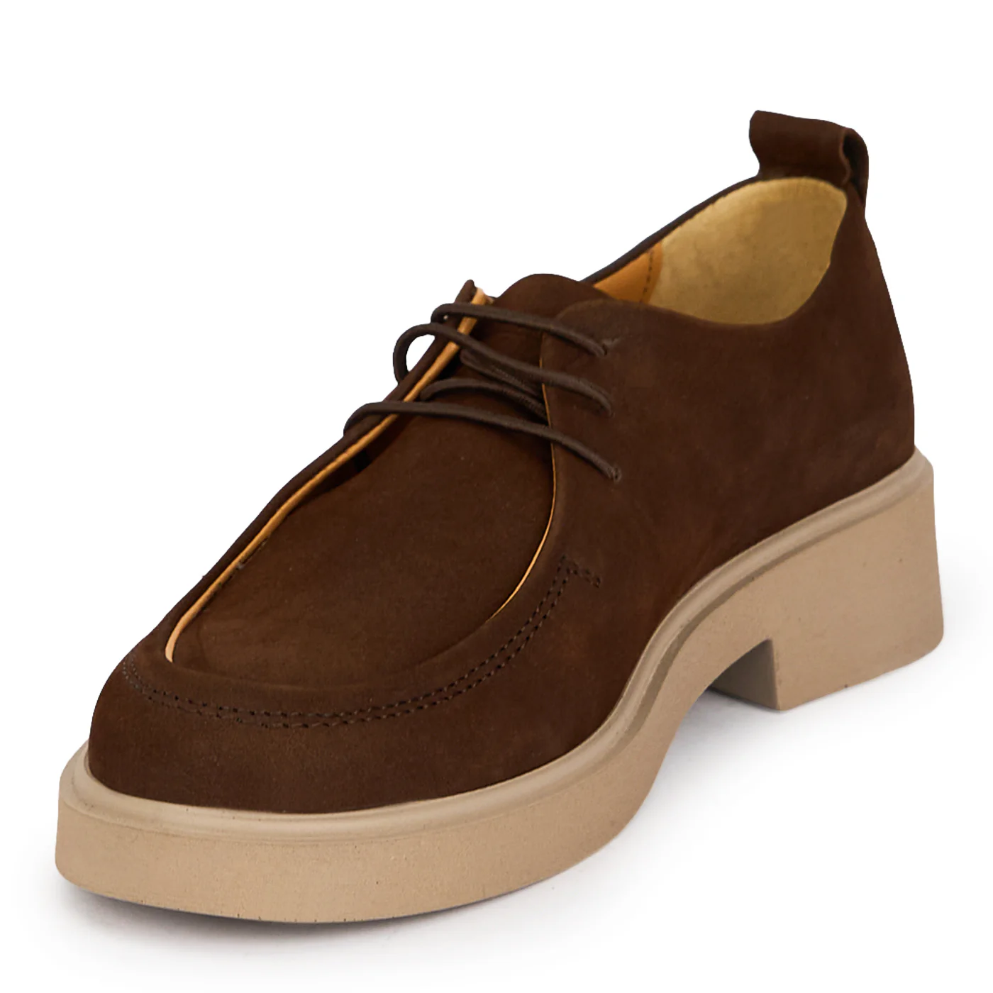 Pantofi dama din piele naturala maro 19605 - Image 3