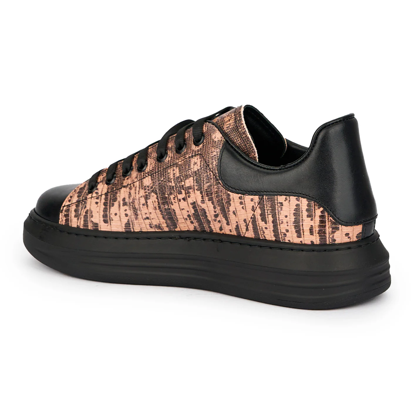 Pantofi dama din piele naturala multicolor 15524 - Image 2