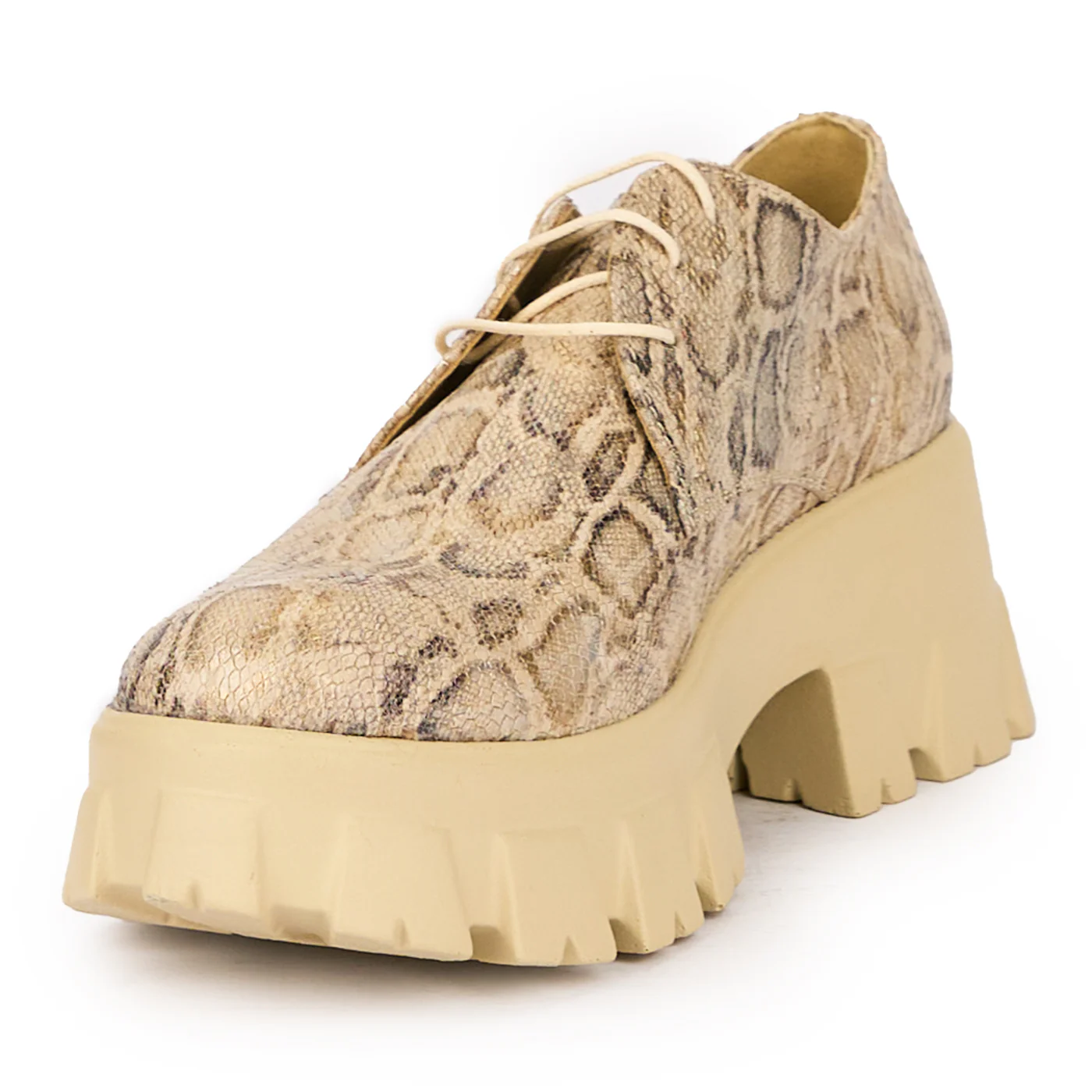 Pantofi dama din piele naturala multicolor 16001 - Image 3