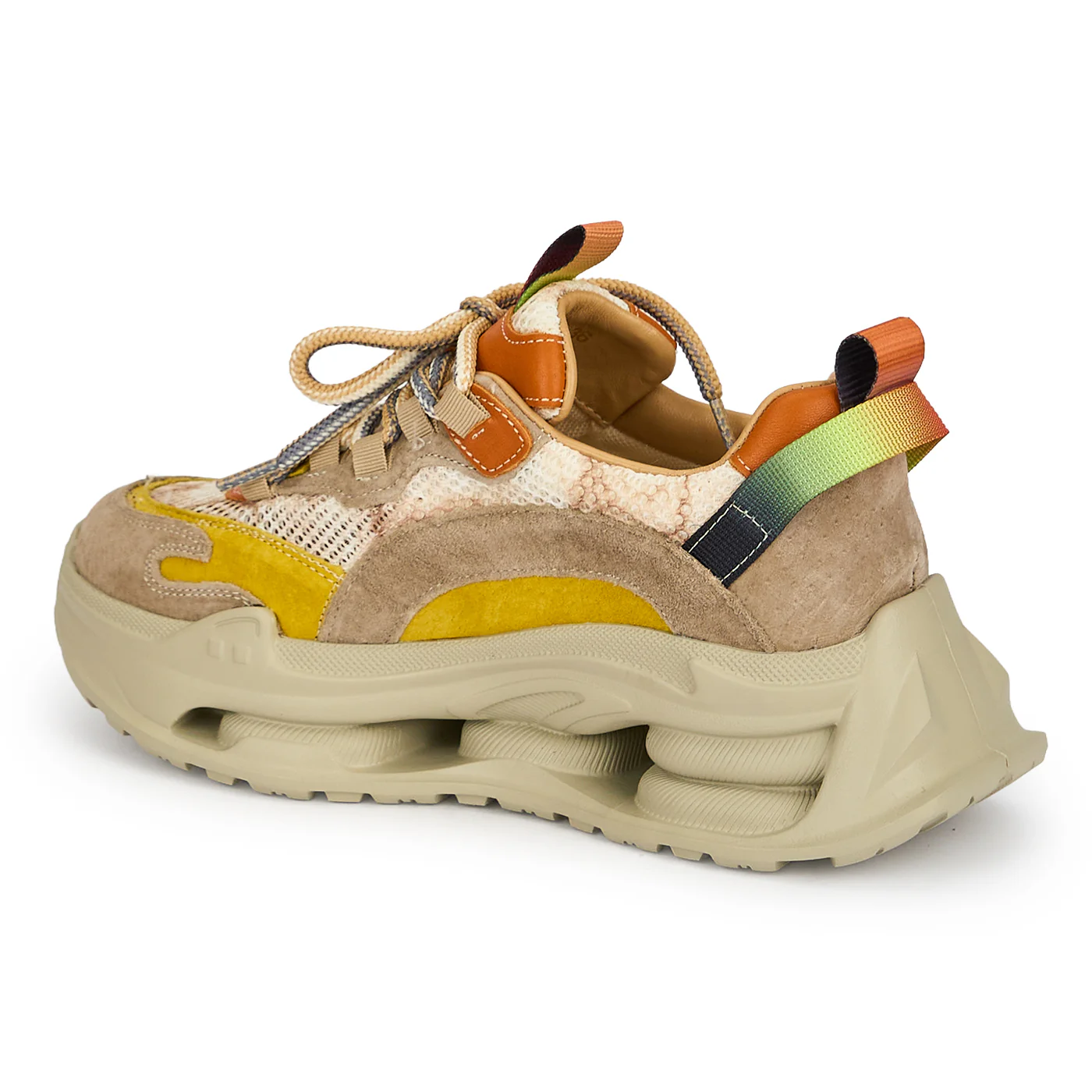 Pantofi dama din piele naturala multicolora 19234 - Image 2