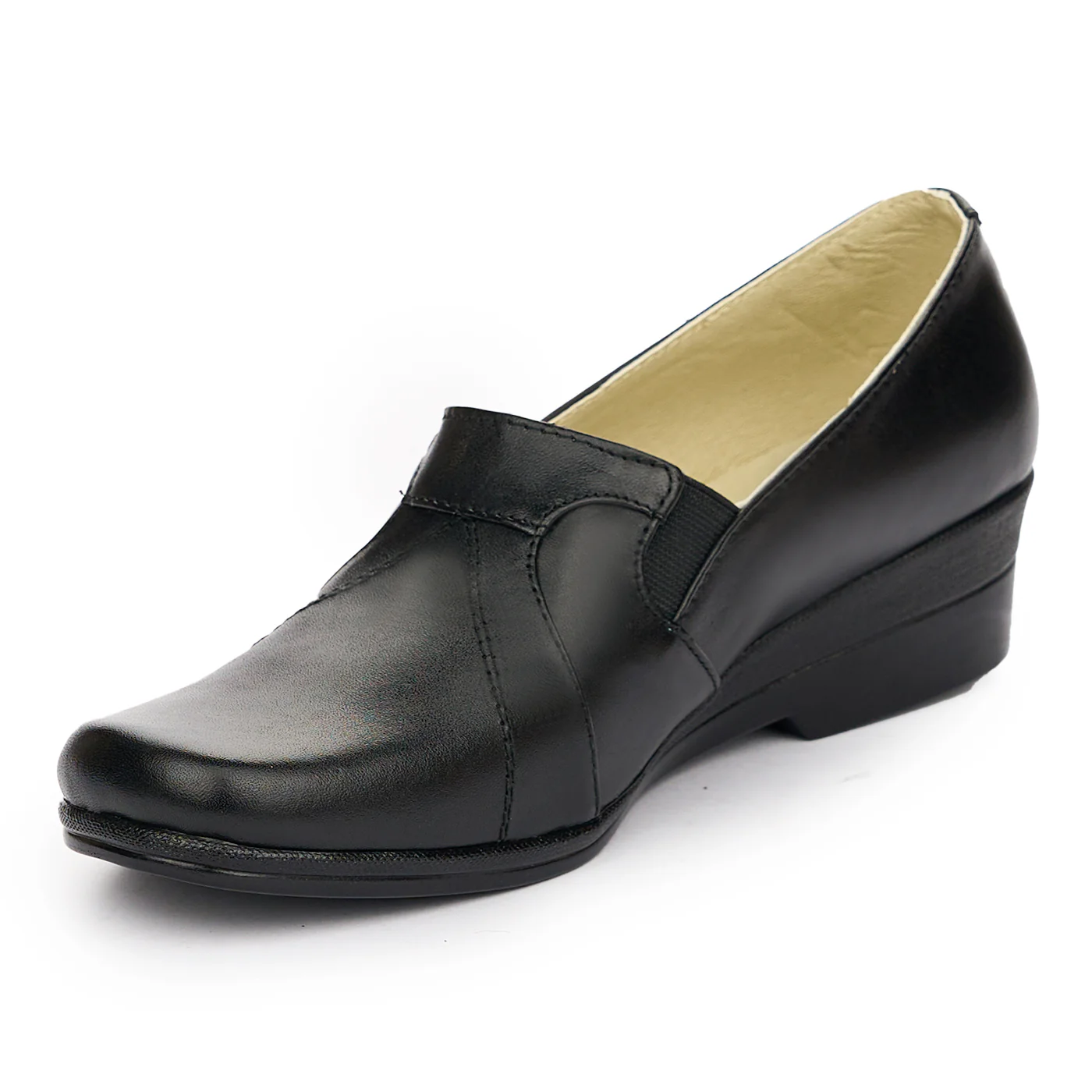 Pantofi dama din piele naturala neagra 12994 - Image 3
