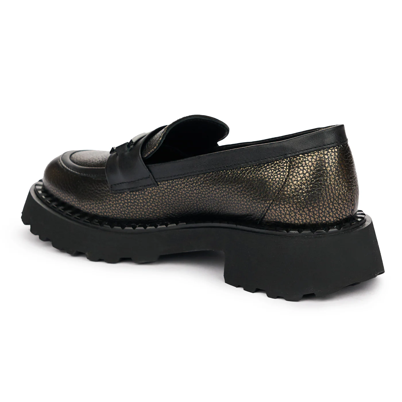 Pantofi dama din piele naturala neagra 12996 - Image 2