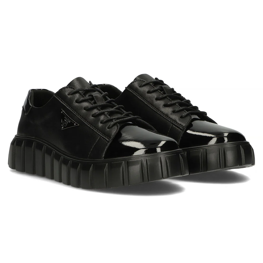 Pantofi dama din piele naturala neagra 13003 - Image 3