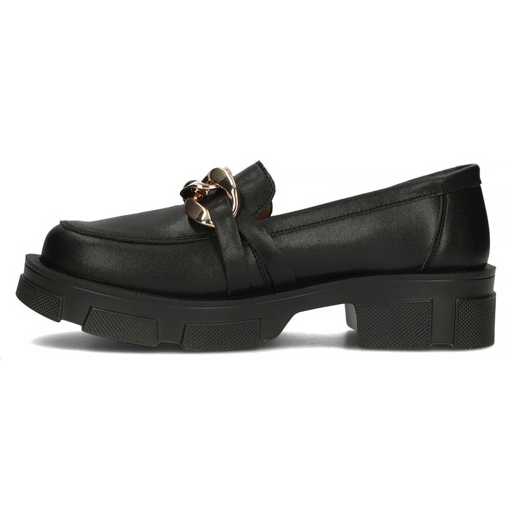 Pantofi dama din piele naturala neagra 13022 - Image 6