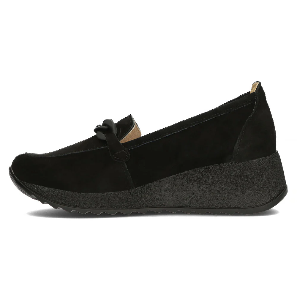 Pantofi dama din piele naturala neagra 13029 - Image 3